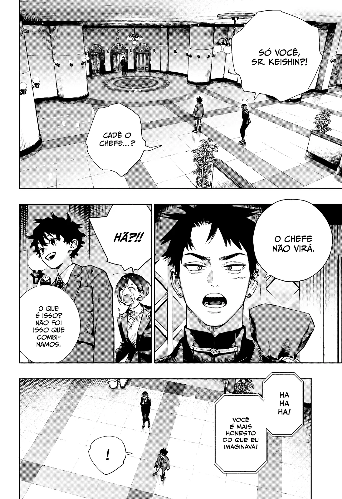 Read Gokurakugai A Luz Escura dos Problemas PT Manga Online