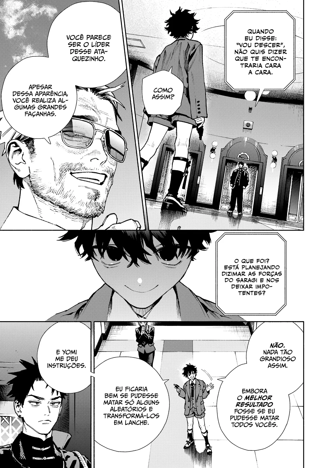 Read Gokurakugai A Luz Escura dos Problemas PT Manga Online