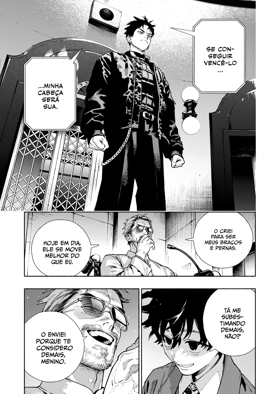 Read Gokurakugai A Luz Escura dos Problemas PT Manga Online