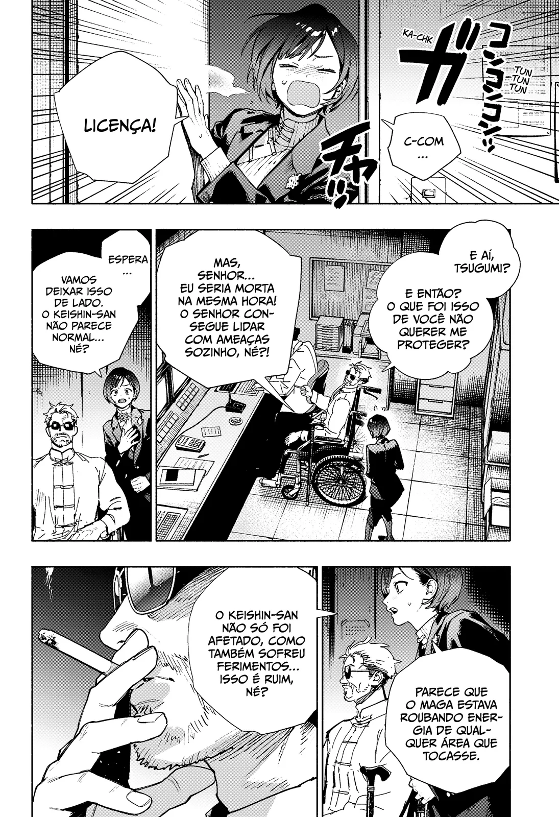 Read Gokurakugai A Luz Escura dos Problemas PT Manga Online