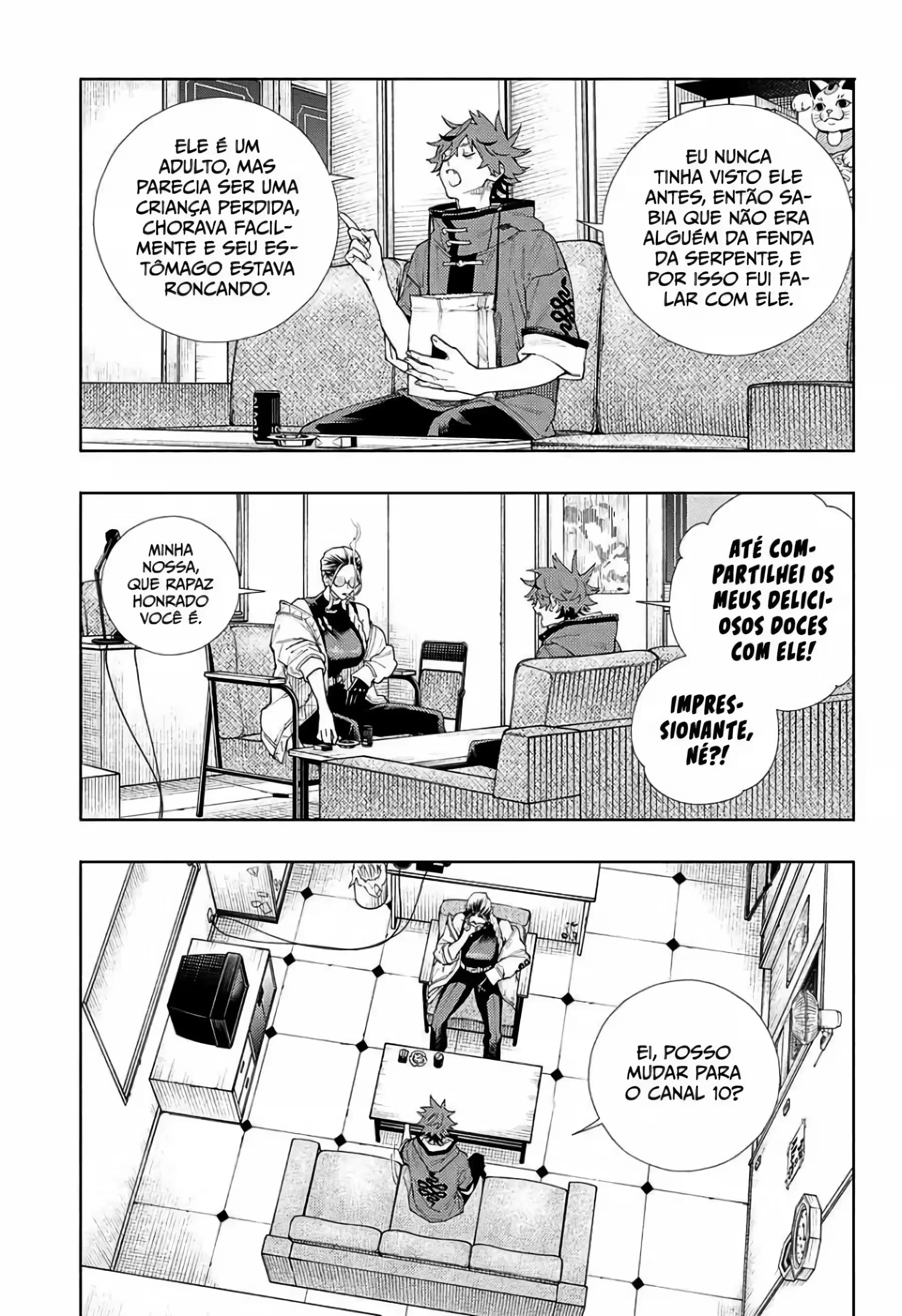 Read Gokurakugai A Luz Escura dos Problemas PT Manga Online