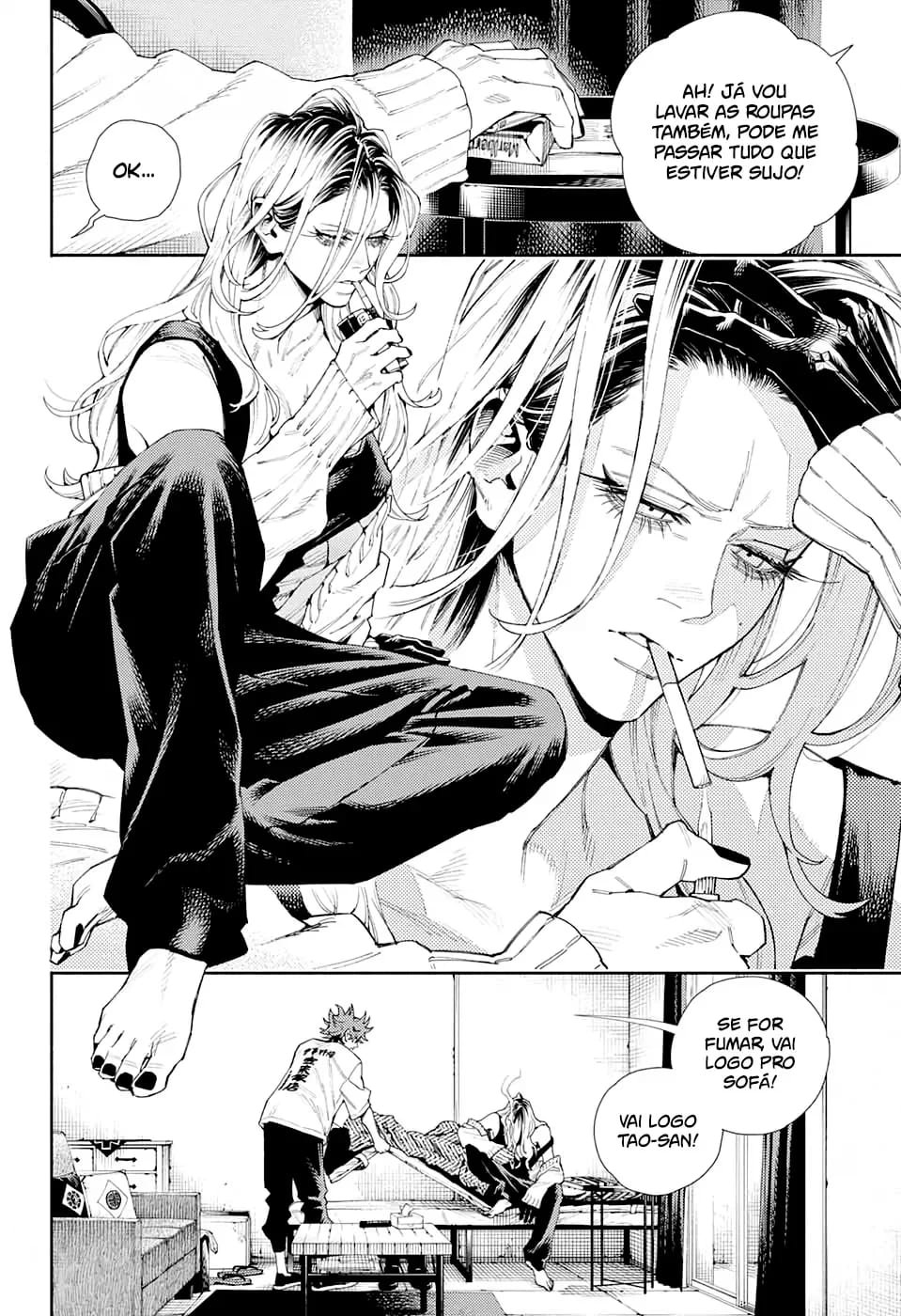 Read Gokurakugai A Luz Escura dos Problemas PT Manga Online
