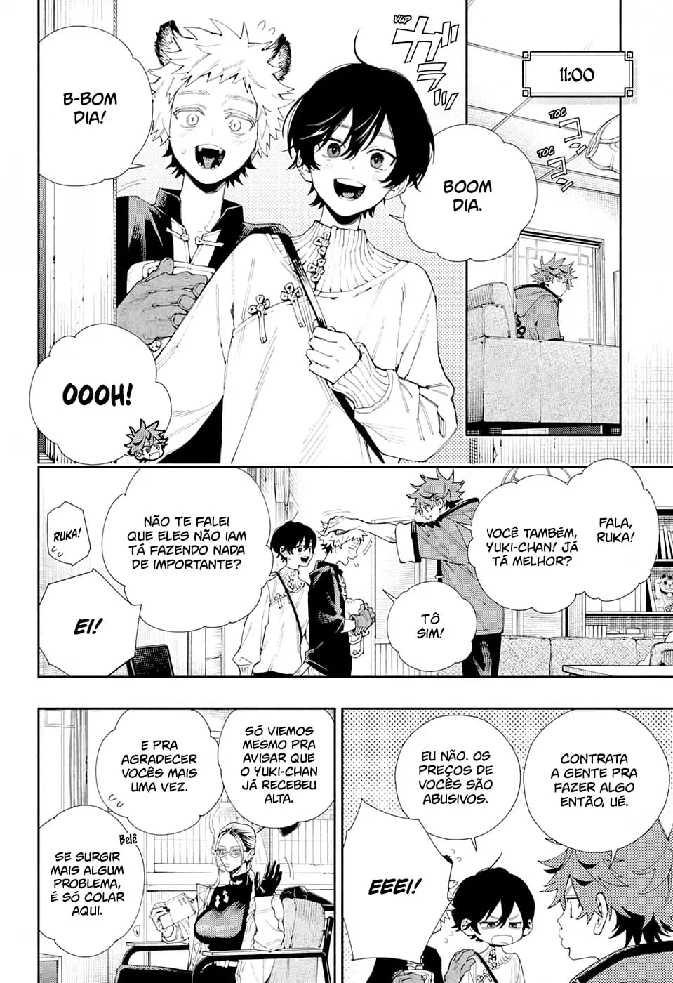 Read Gokurakugai A Luz Escura dos Problemas PT Manga Online