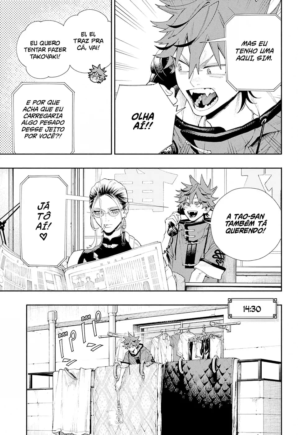 Read Gokurakugai A Luz Escura dos Problemas PT Manga Online