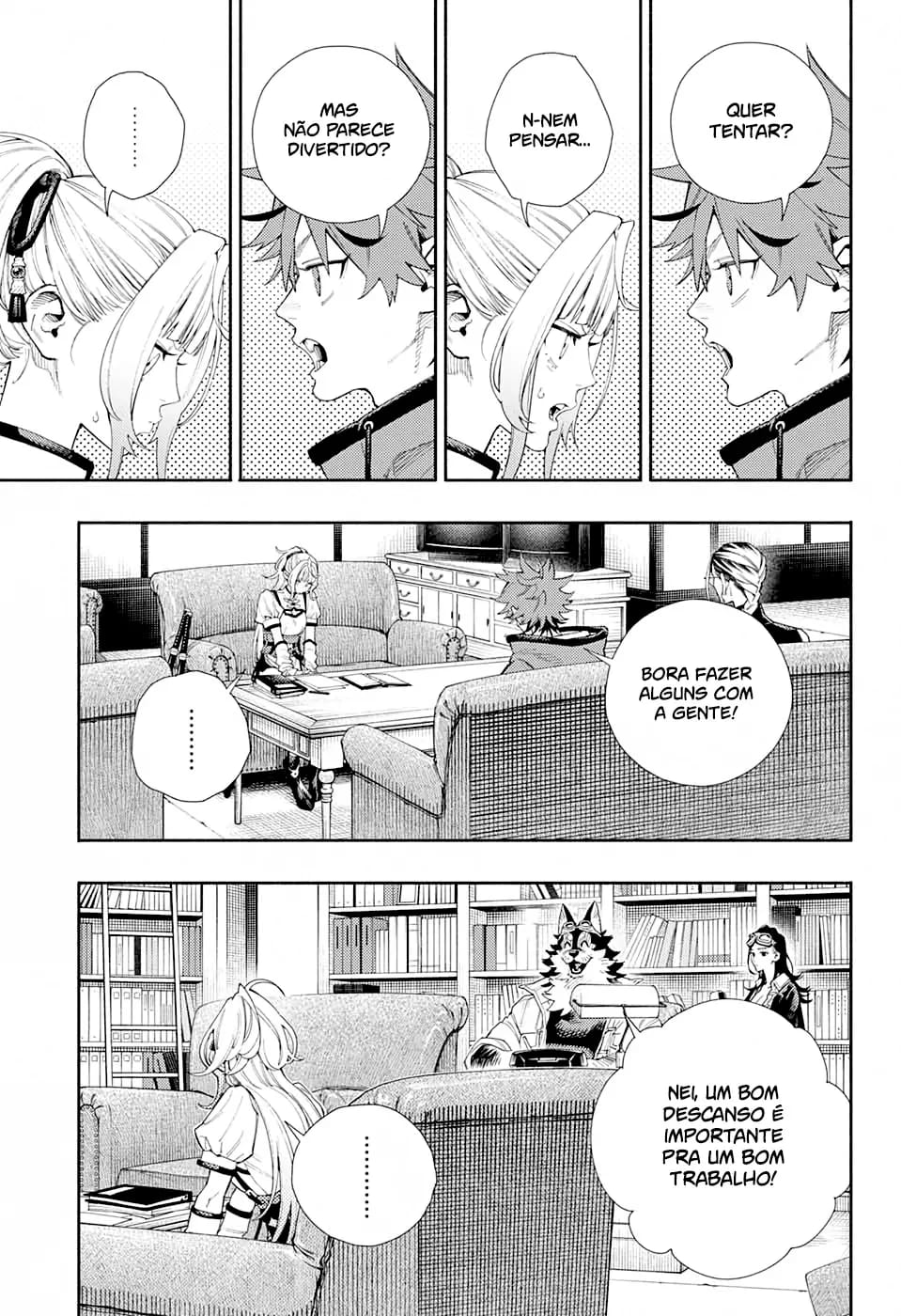 Read Gokurakugai A Luz Escura dos Problemas PT Manga Online