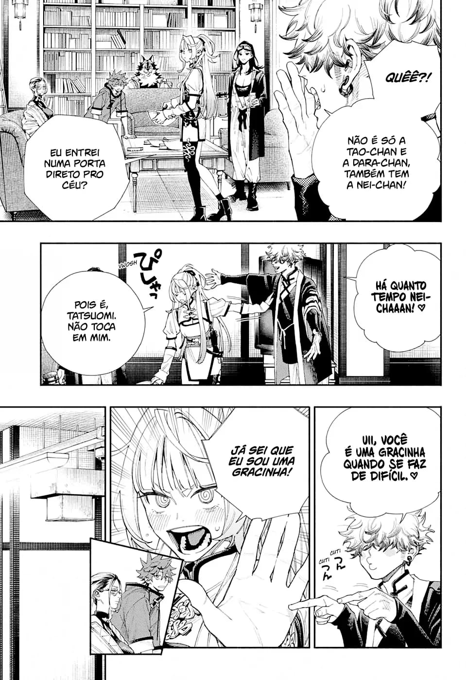 Read Gokurakugai A Luz Escura dos Problemas PT Manga Online