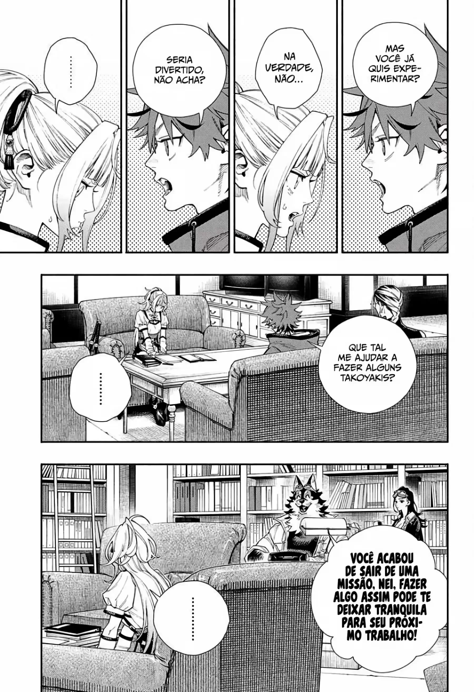 Read Gokurakugai A Luz Escura dos Problemas PT Manga Online