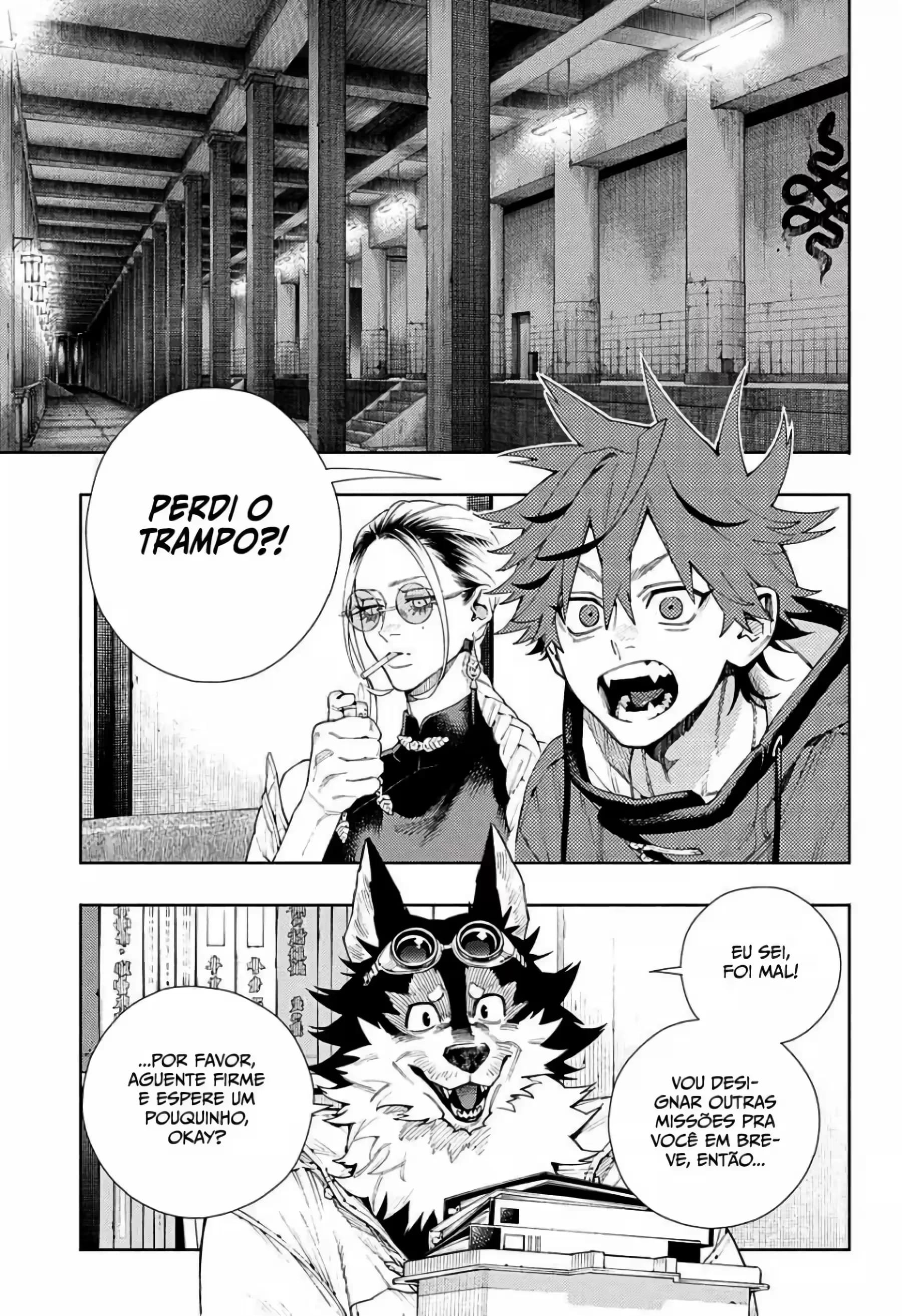 Read Gokurakugai A Luz Escura dos Problemas PT Manga Online