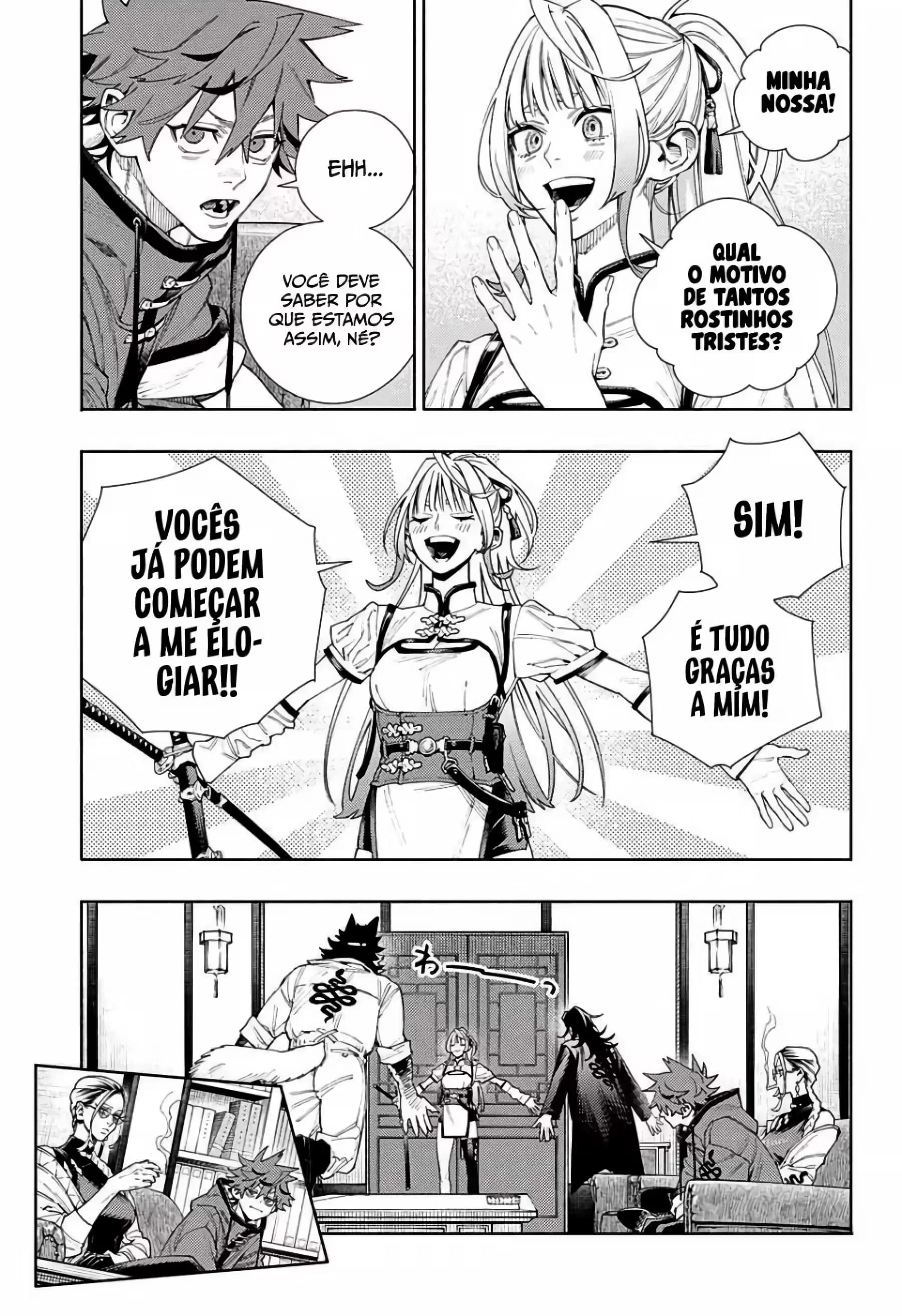Read Gokurakugai A Luz Escura dos Problemas PT Manga Online