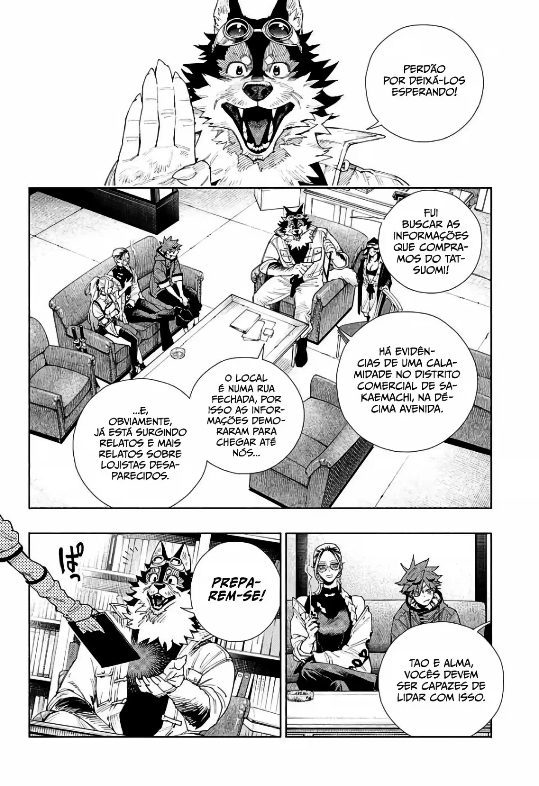 Read Gokurakugai A Luz Escura dos Problemas PT Manga Online