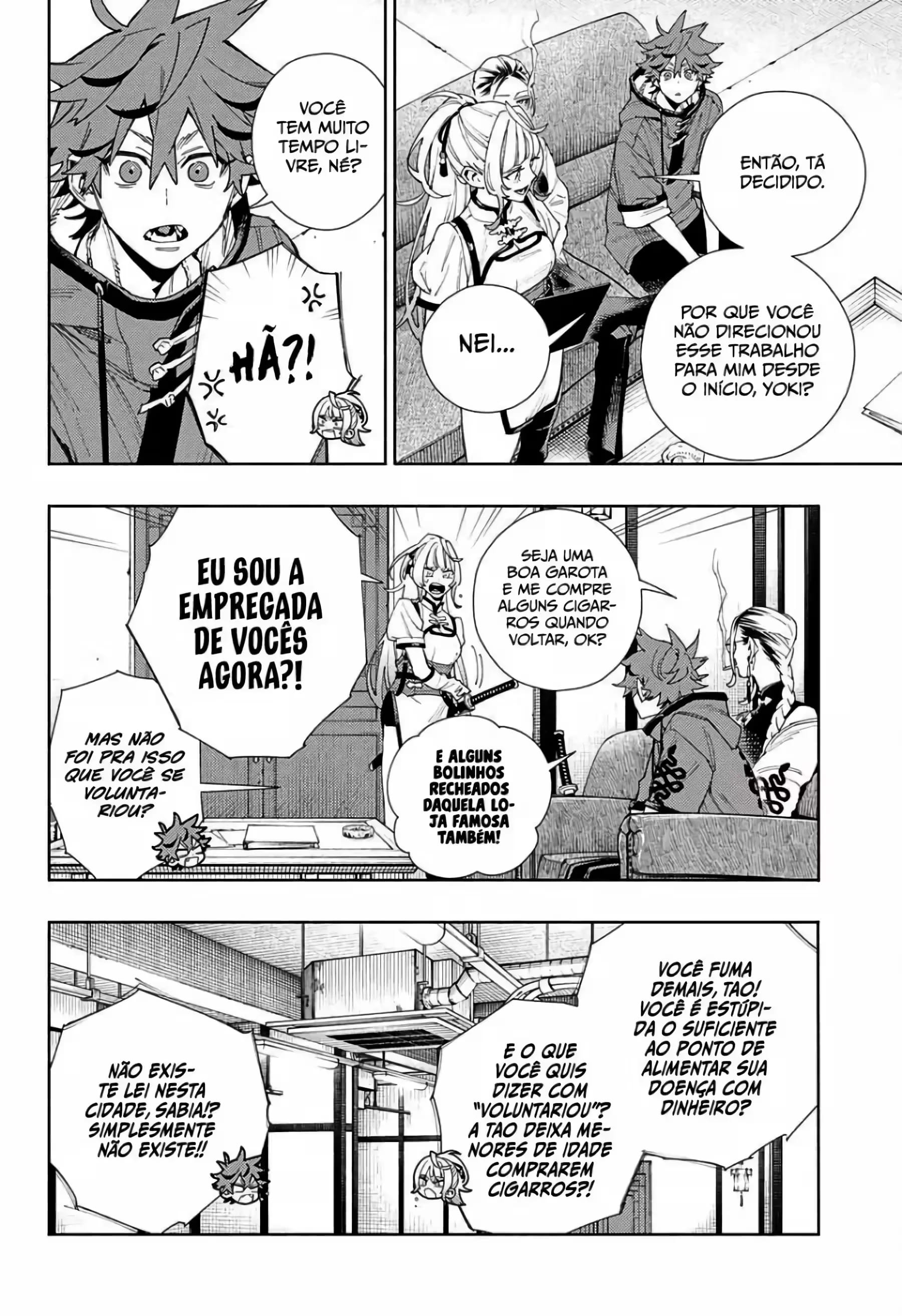 Read Gokurakugai A Luz Escura dos Problemas PT Manga Online