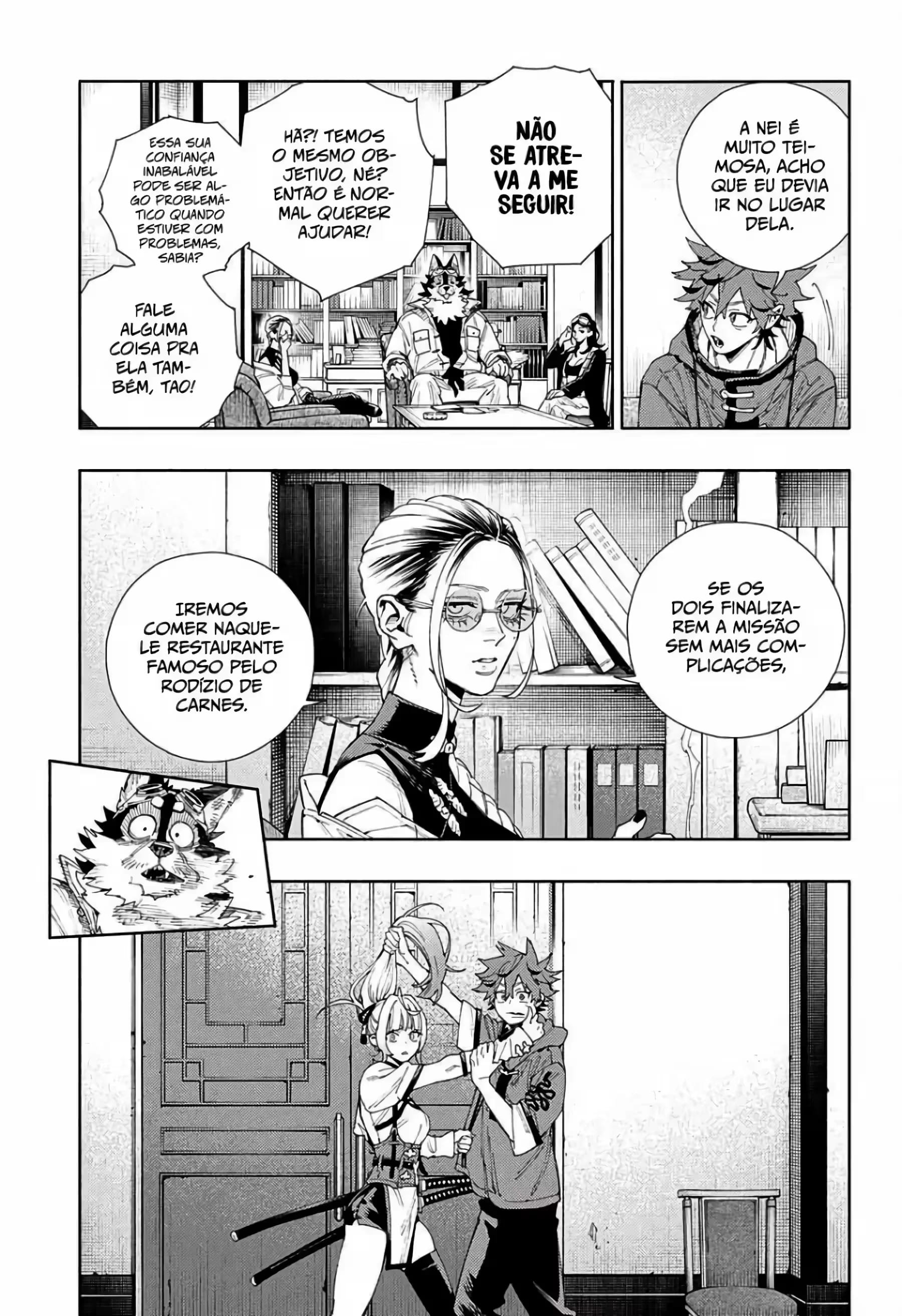 Read Gokurakugai A Luz Escura dos Problemas PT Manga Online