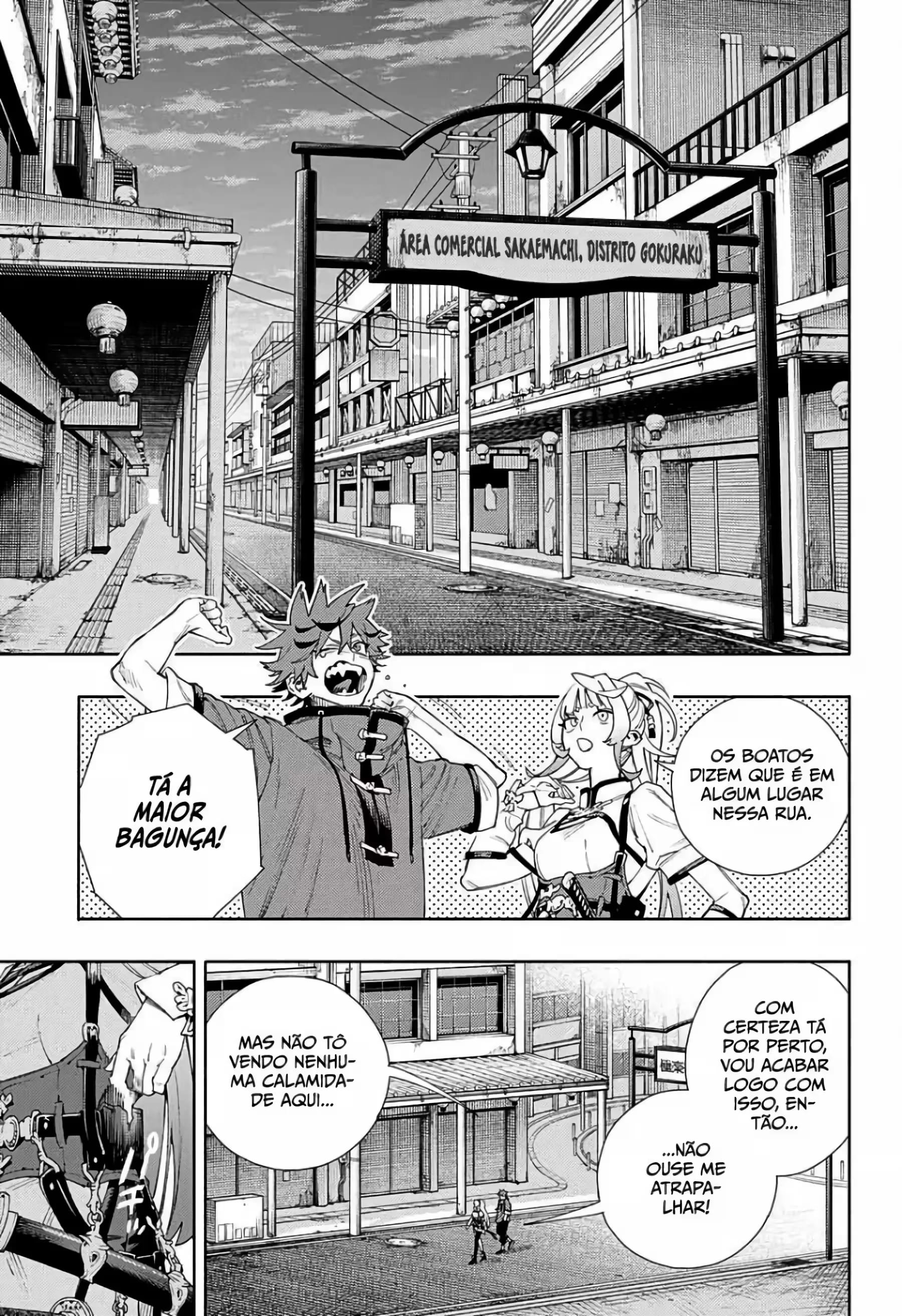 Read Gokurakugai A Luz Escura dos Problemas PT Manga Online