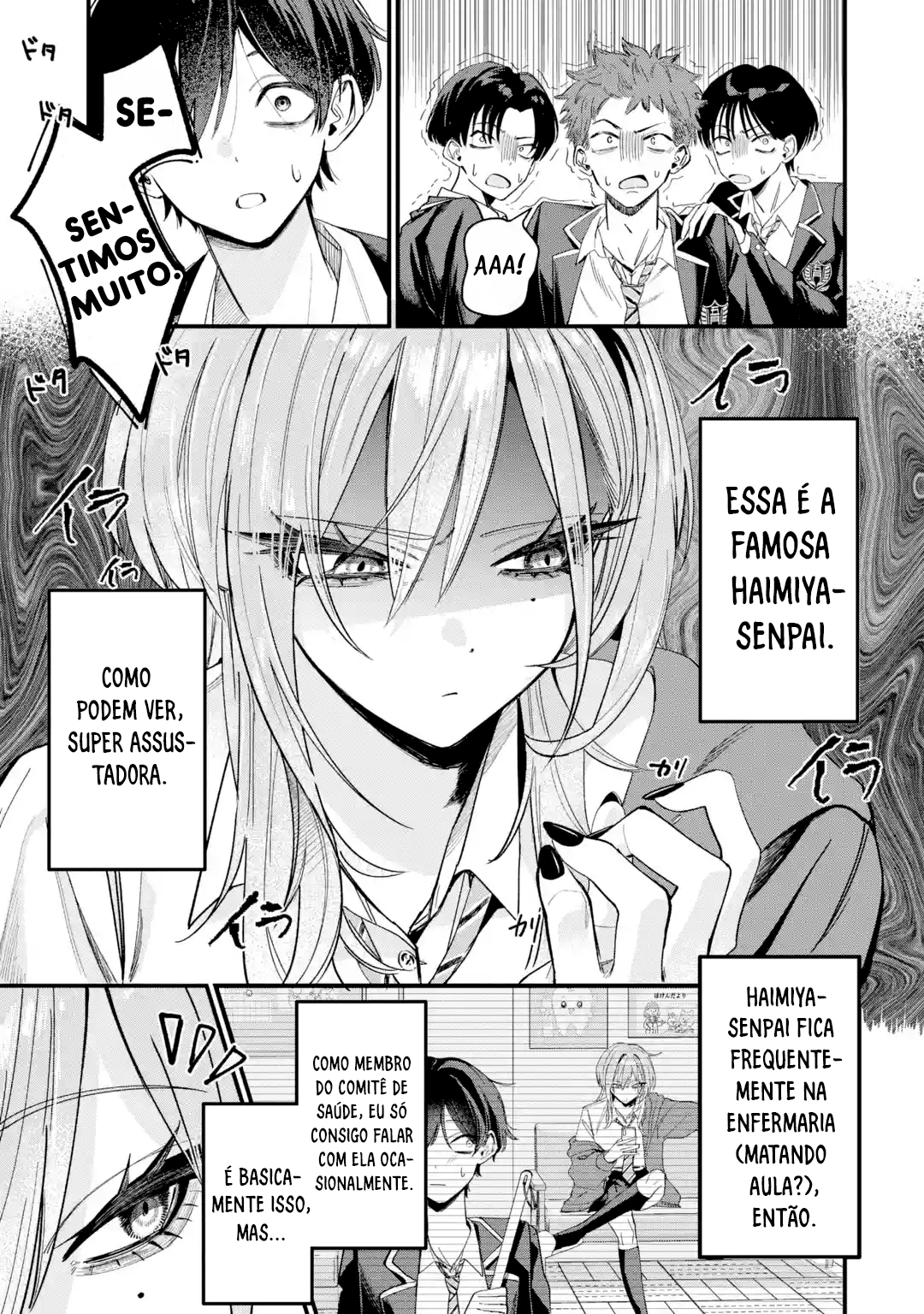 Read Haimiya Senpai is Scary But Cute PT Manga Online