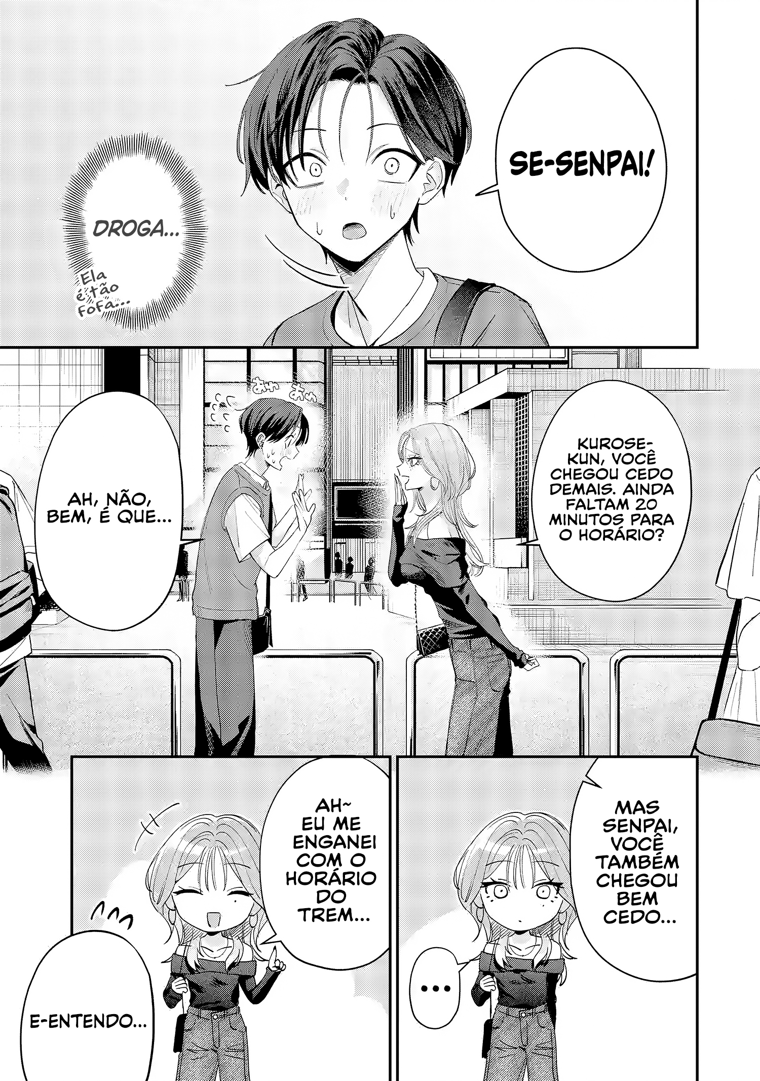Read Haimiya Senpai is Scary But Cute PT Manga Online