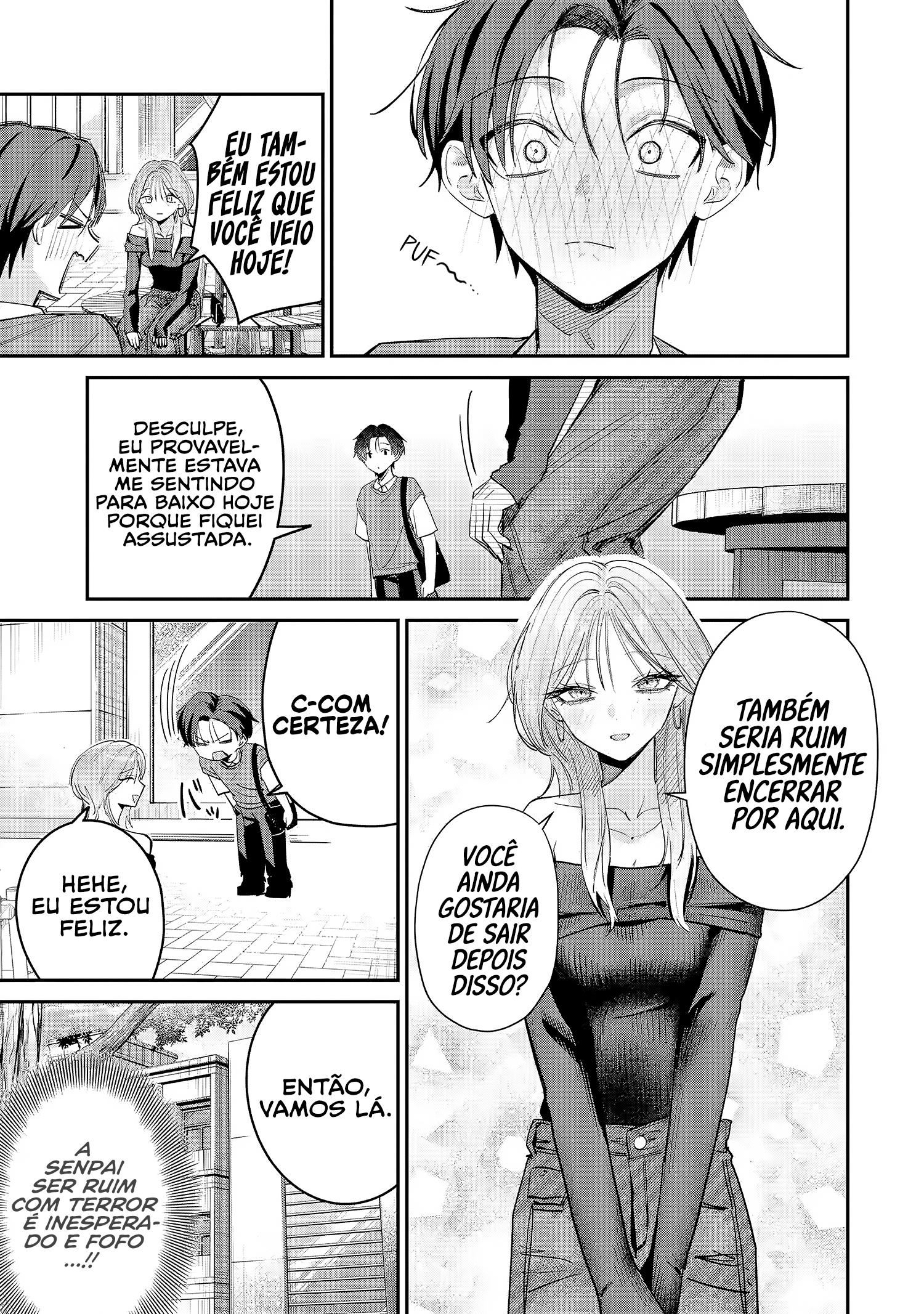 Read Haimiya Senpai is Scary But Cute PT Manga Online