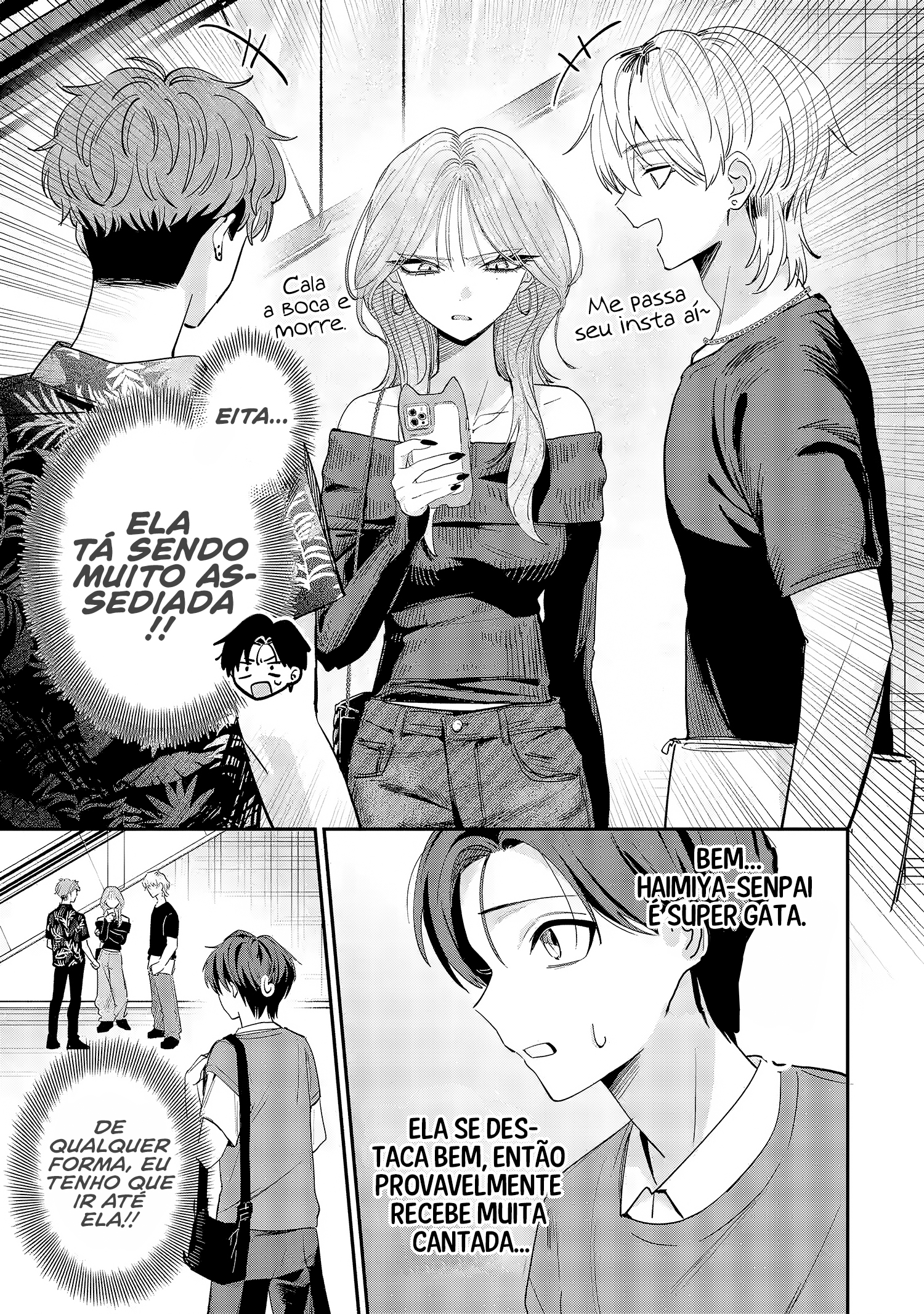 Read Haimiya Senpai is Scary But Cute PT Manga Online