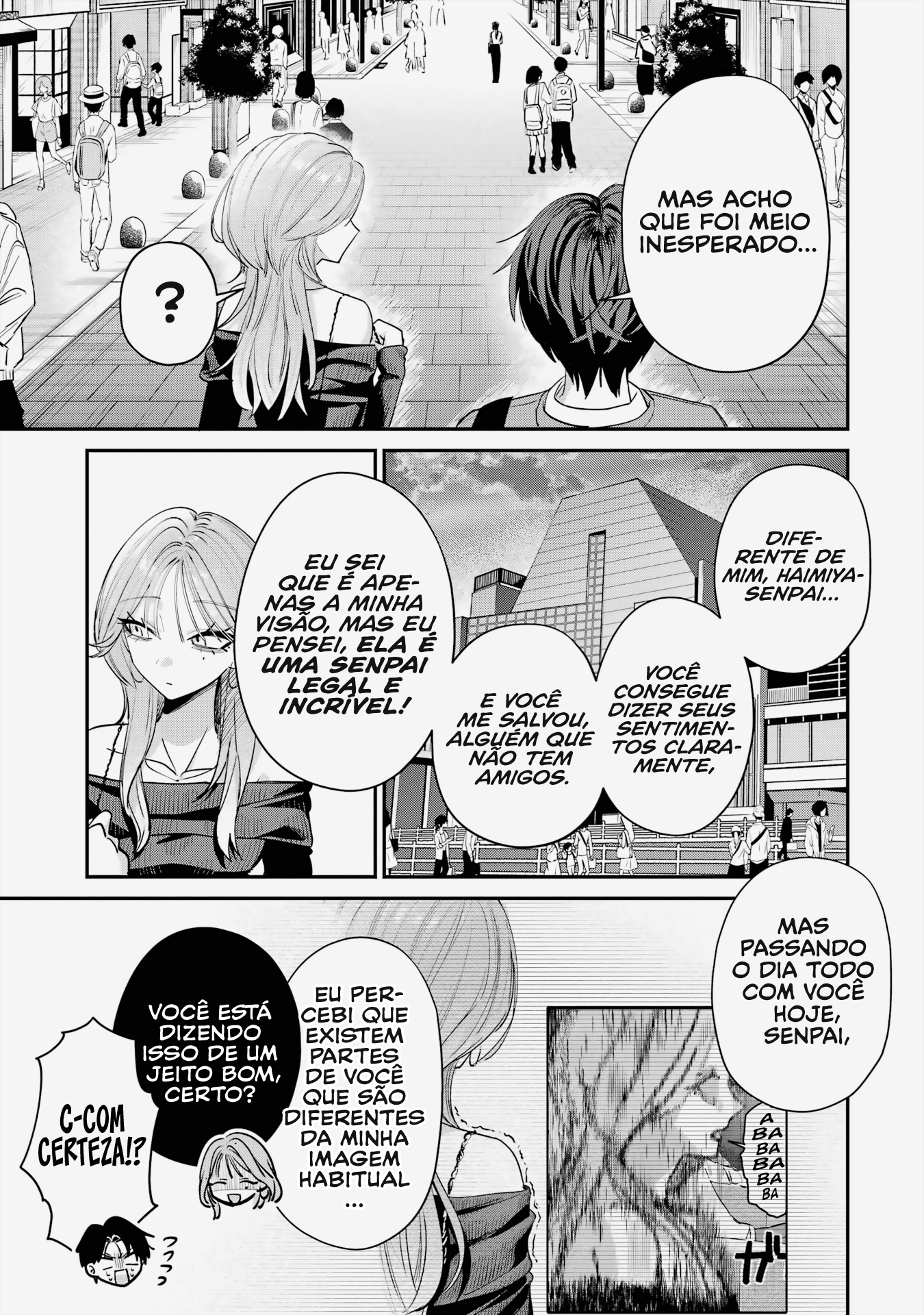 Read Haimiya Senpai is Scary But Cute PT Manga Online