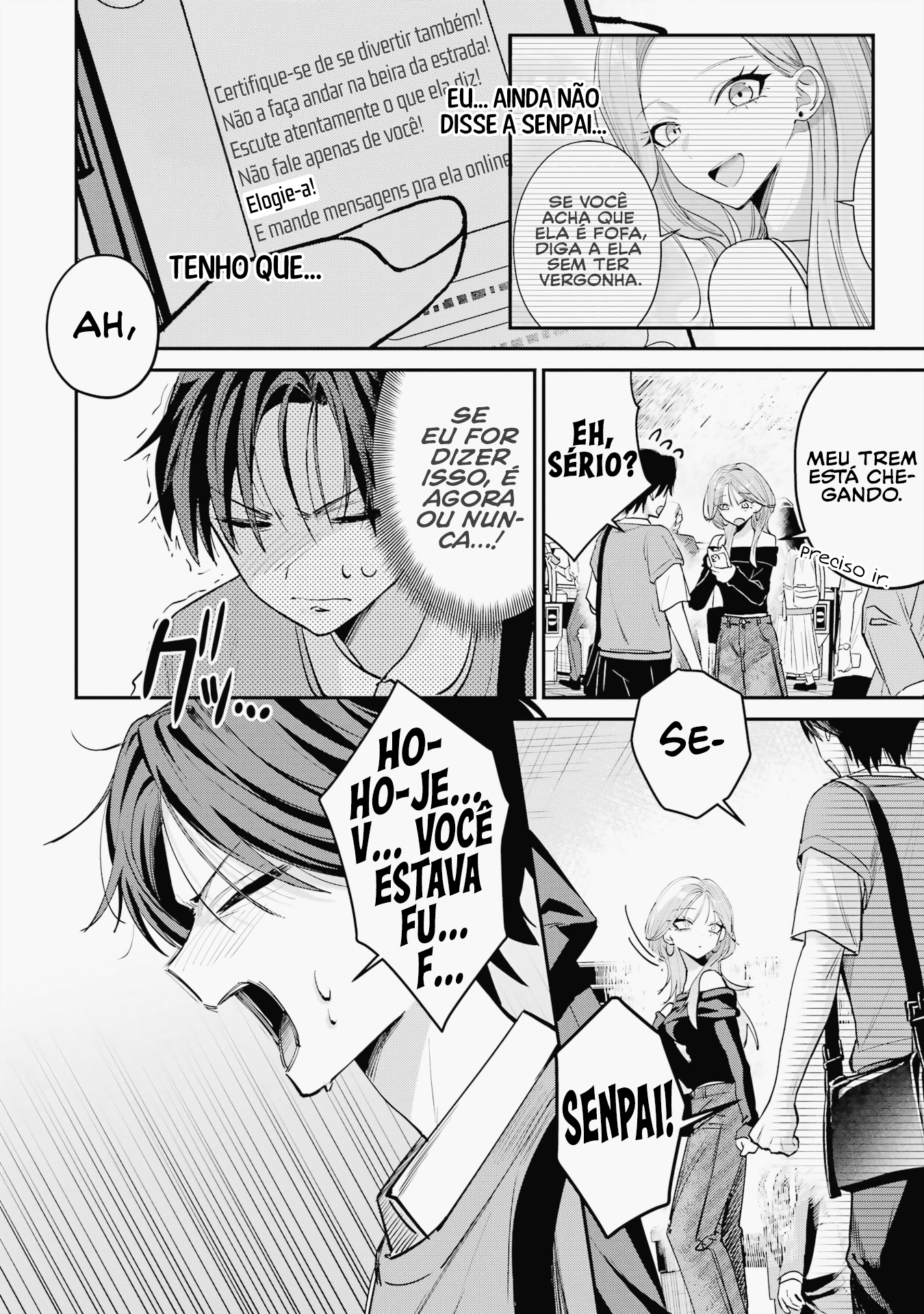 Read Haimiya Senpai is Scary But Cute PT Manga Online