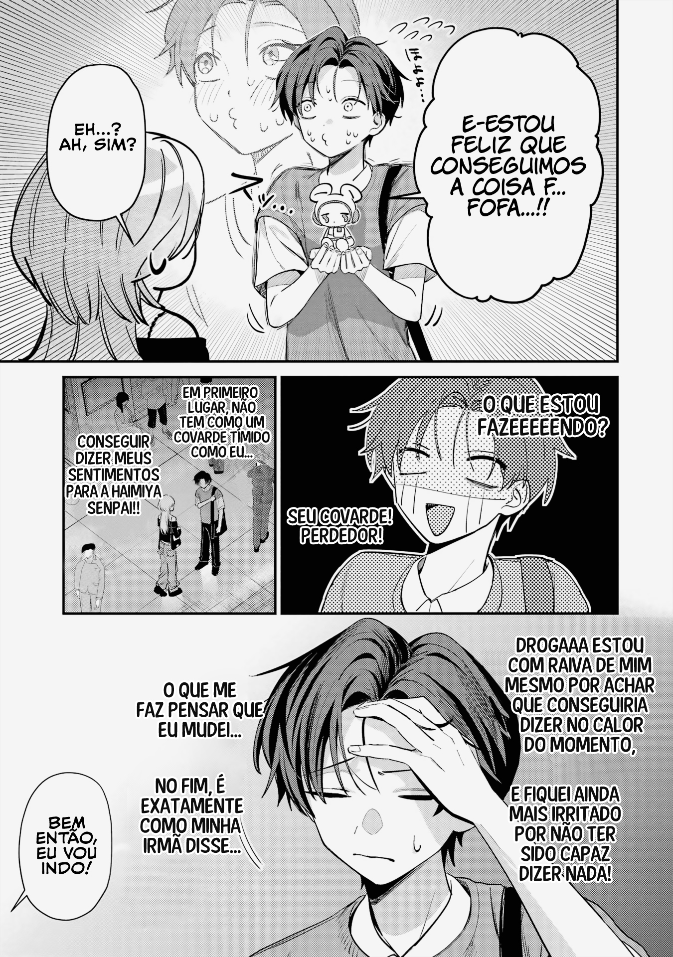 Read Haimiya Senpai is Scary But Cute PT Manga Online