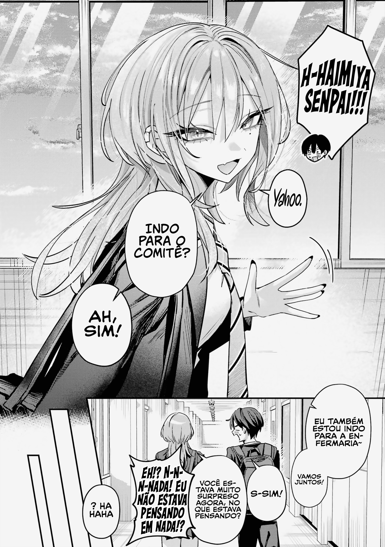 Read Haimiya Senpai is Scary But Cute PT Manga Online