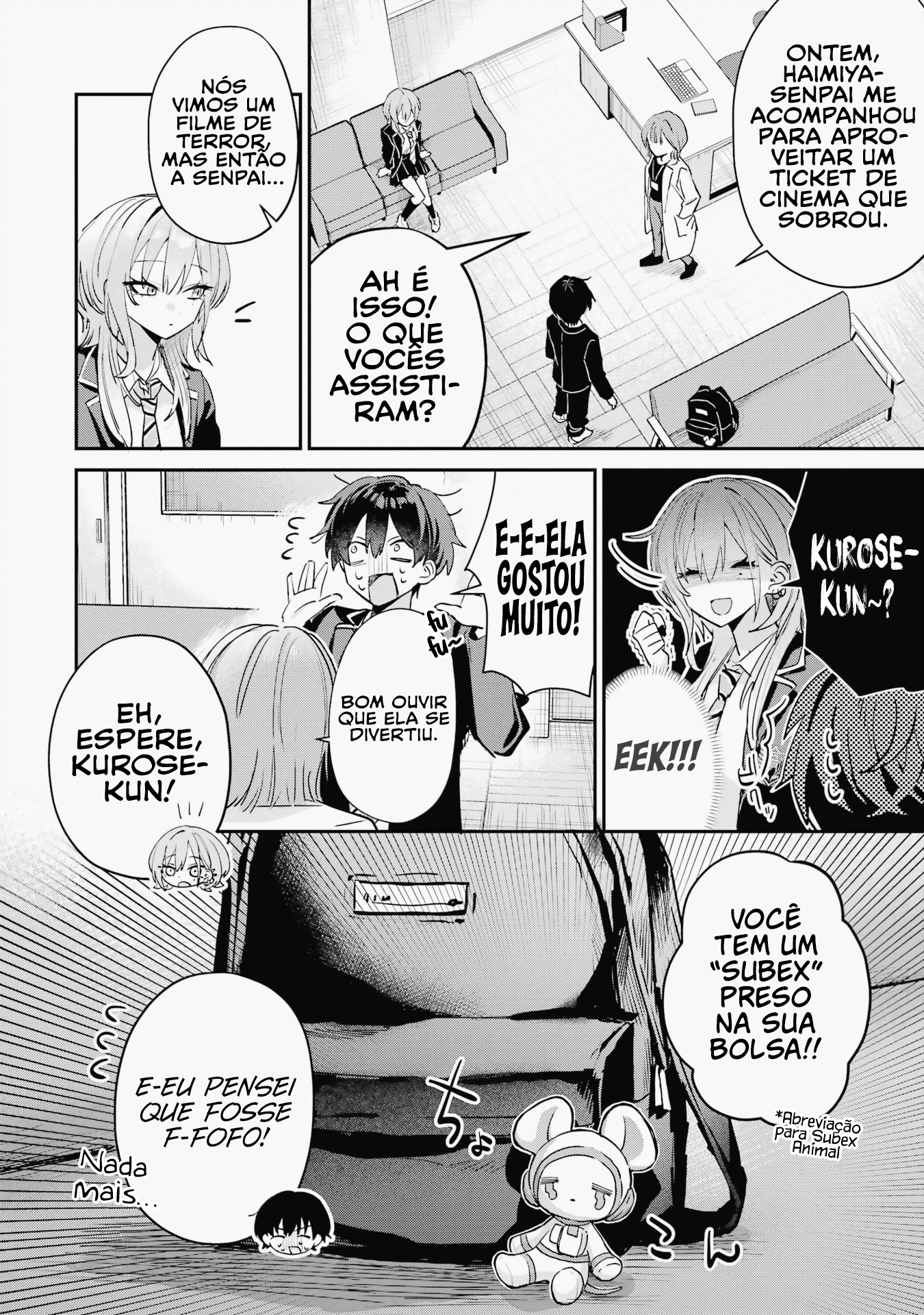 Read Haimiya Senpai is Scary But Cute PT Manga Online
