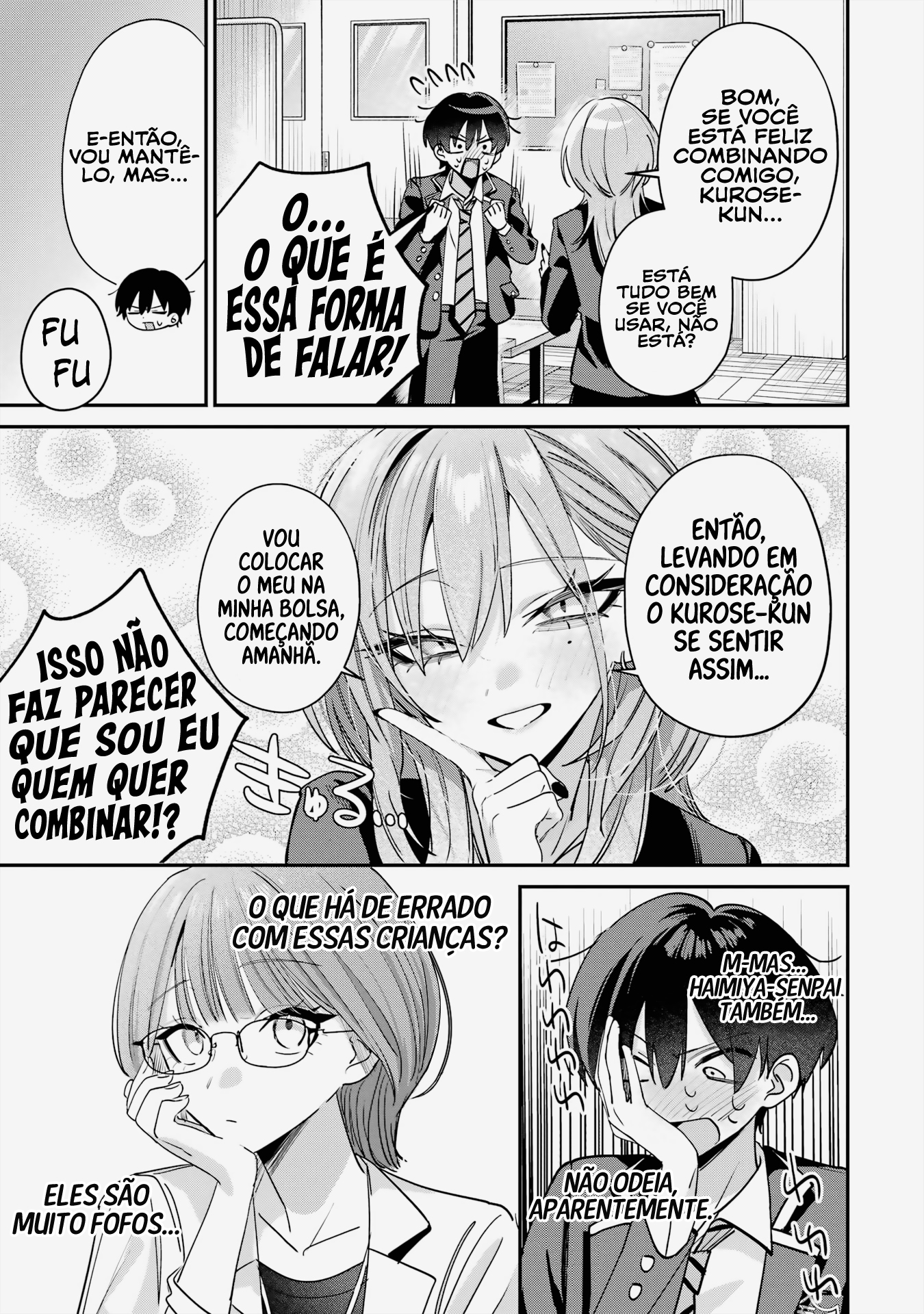 Read Haimiya Senpai is Scary But Cute PT Manga Online