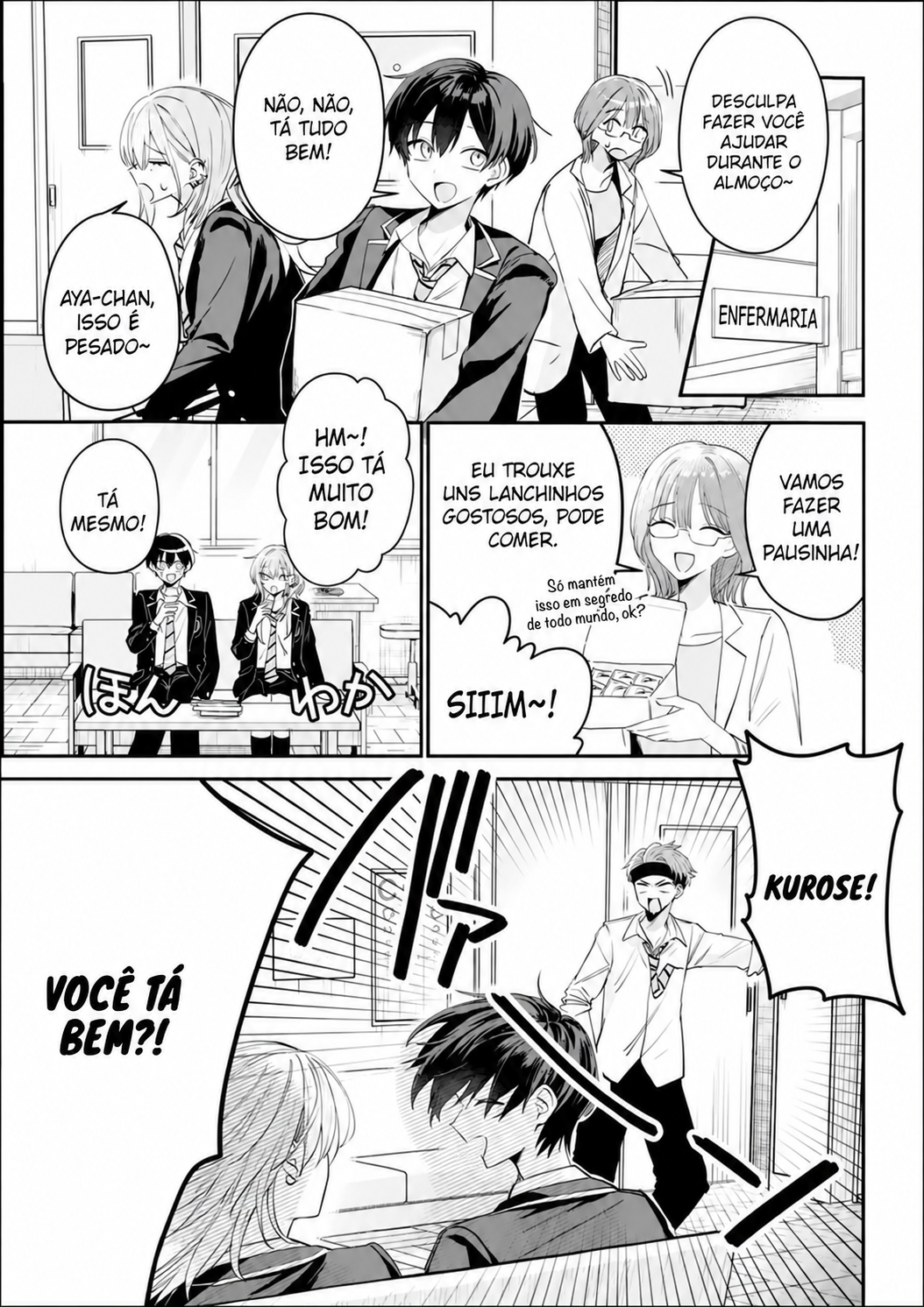 Read Haimiya Senpai is Scary But Cute PT Manga Online