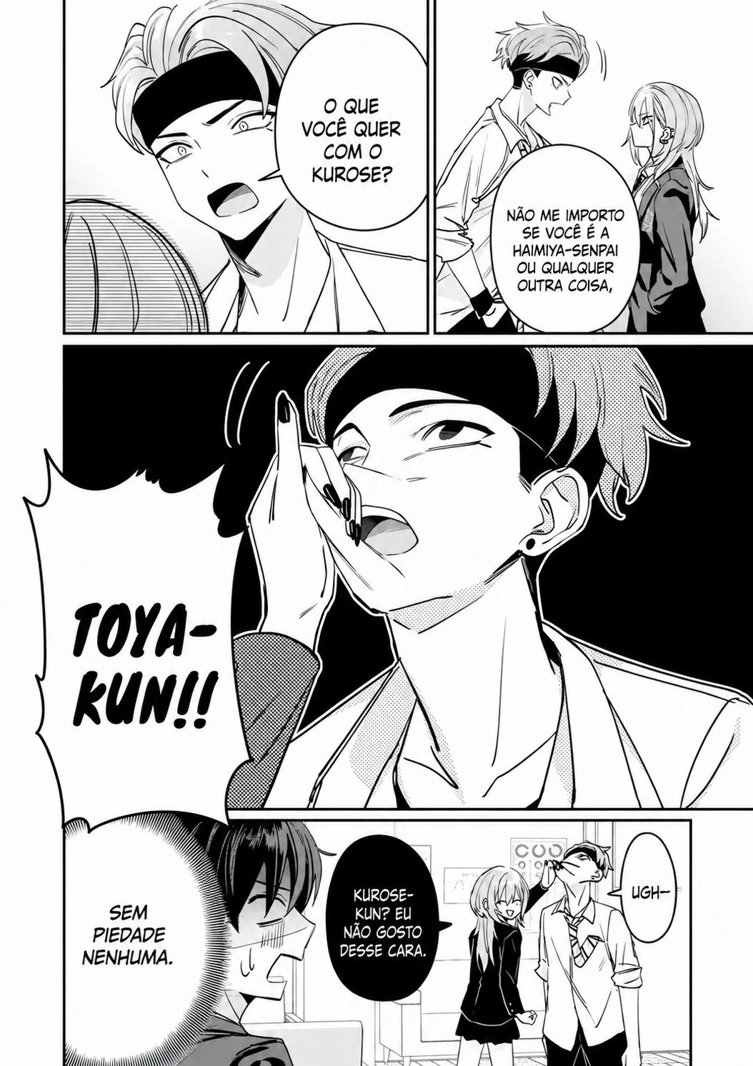 Read Haimiya Senpai is Scary But Cute PT Manga Online