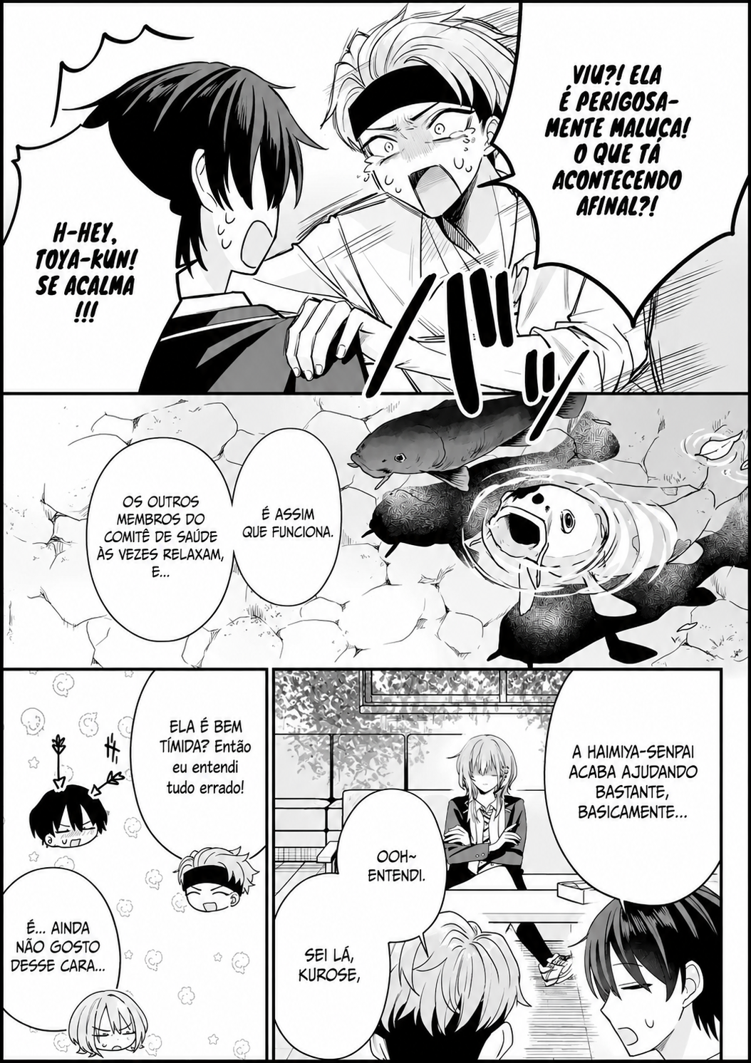 Read Haimiya Senpai is Scary But Cute PT Manga Online
