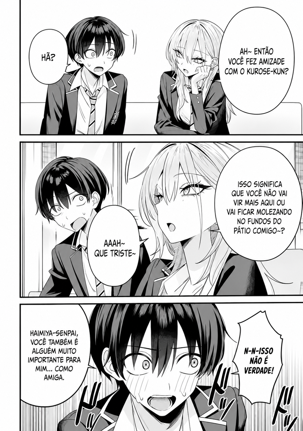 Read Haimiya Senpai is Scary But Cute PT Manga Online