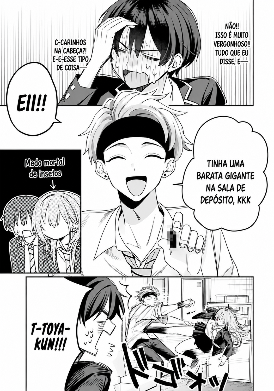 Read Haimiya Senpai is Scary But Cute PT Manga Online