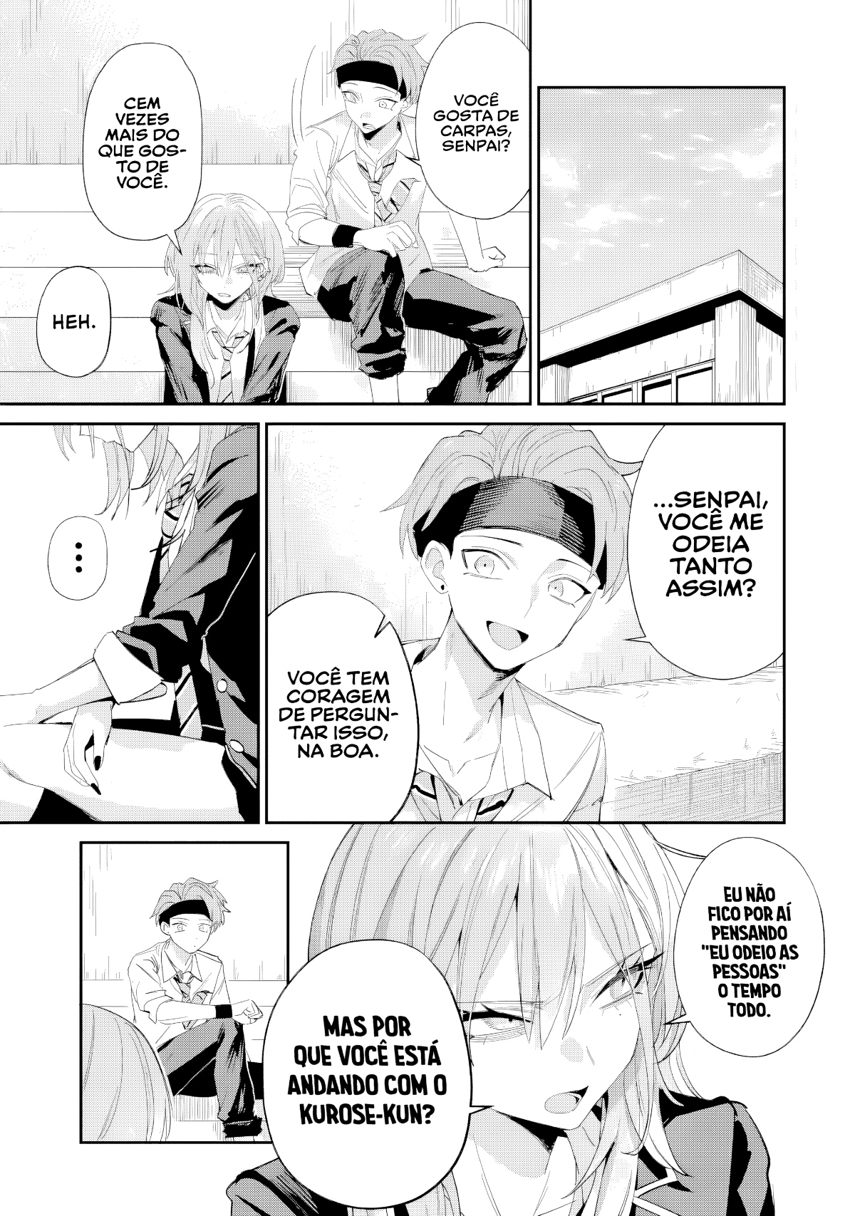 Read Haimiya Senpai is Scary But Cute PT Manga Online