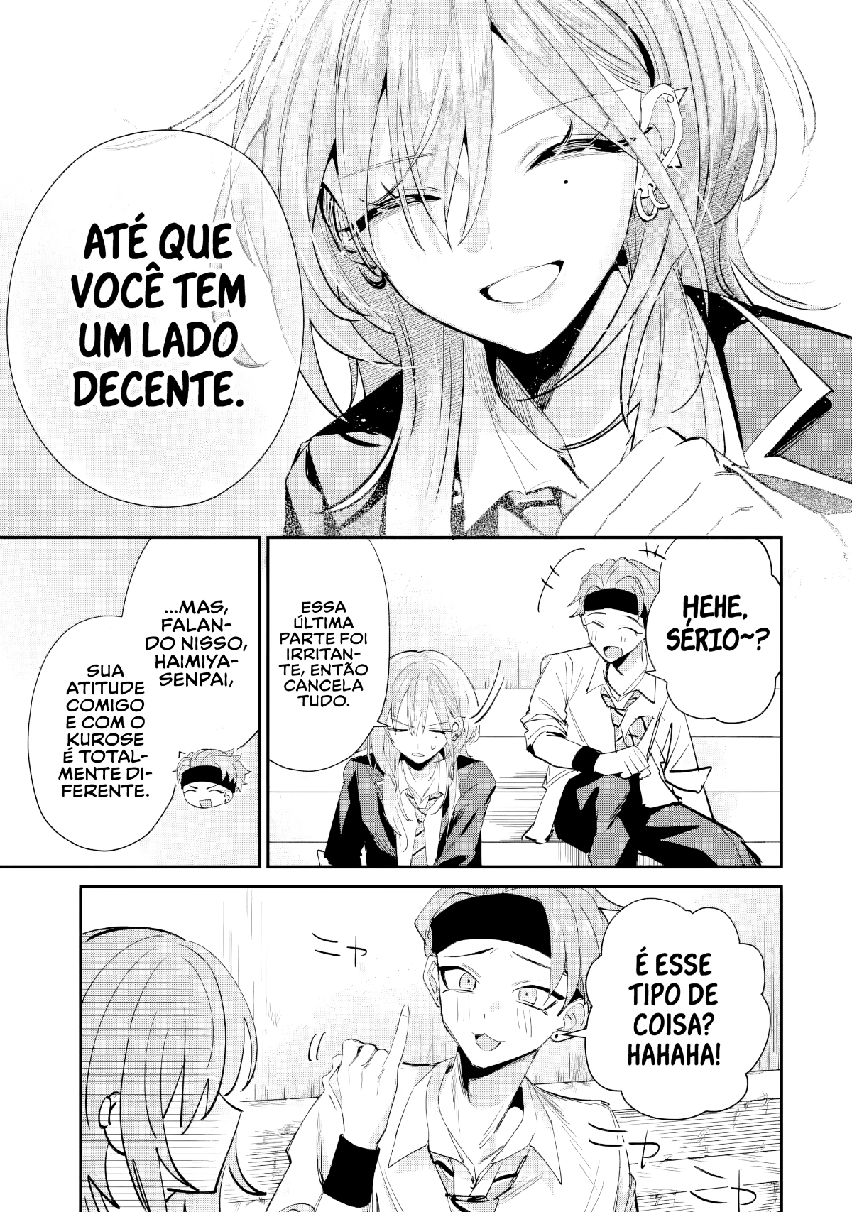 Read Haimiya Senpai is Scary But Cute PT Manga Online