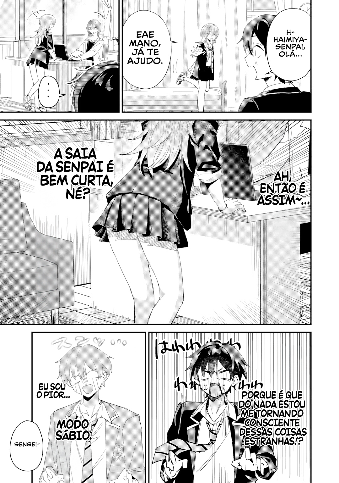 Read Haimiya Senpai is Scary But Cute PT Manga Online