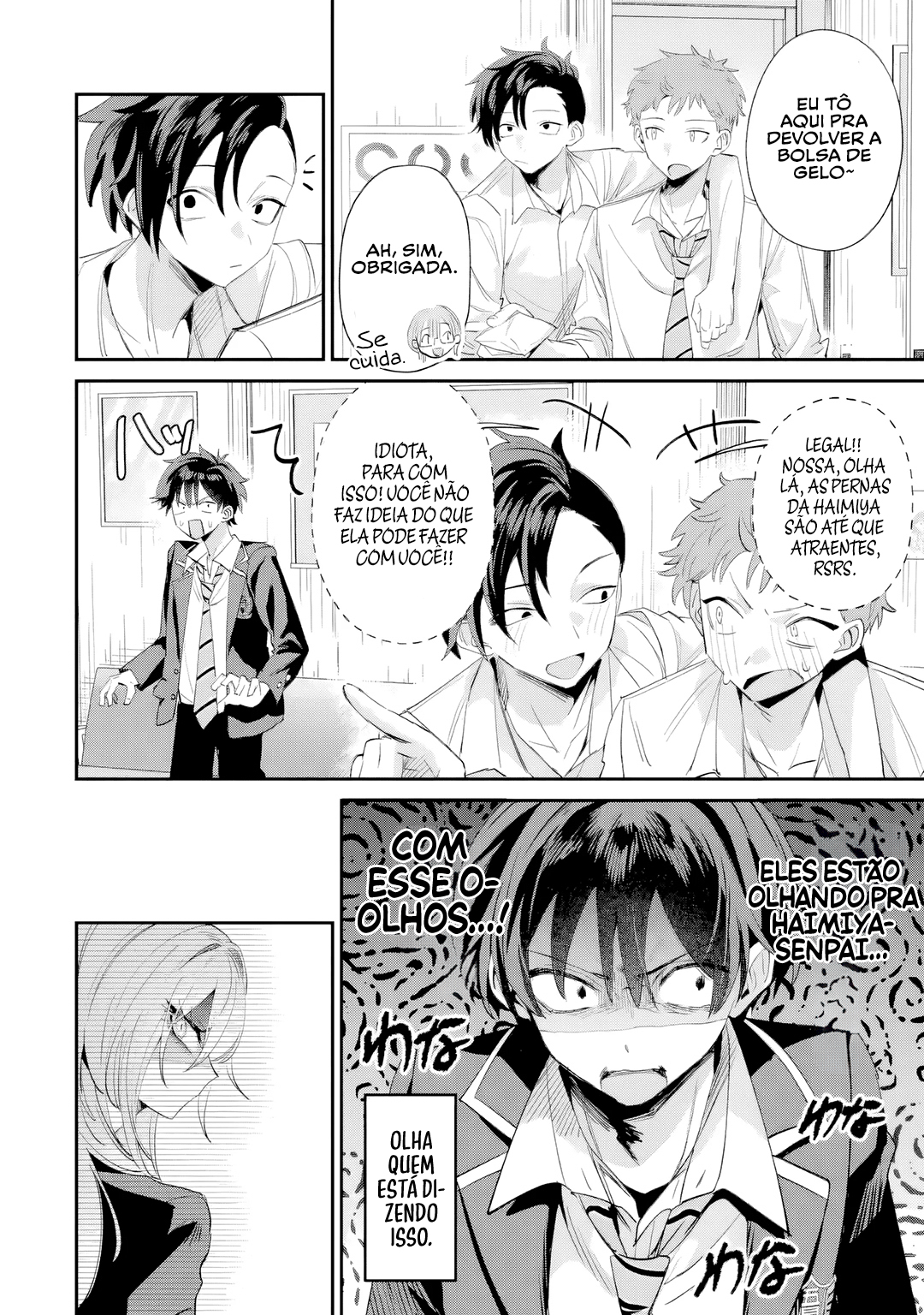 Read Haimiya Senpai is Scary But Cute PT Manga Online