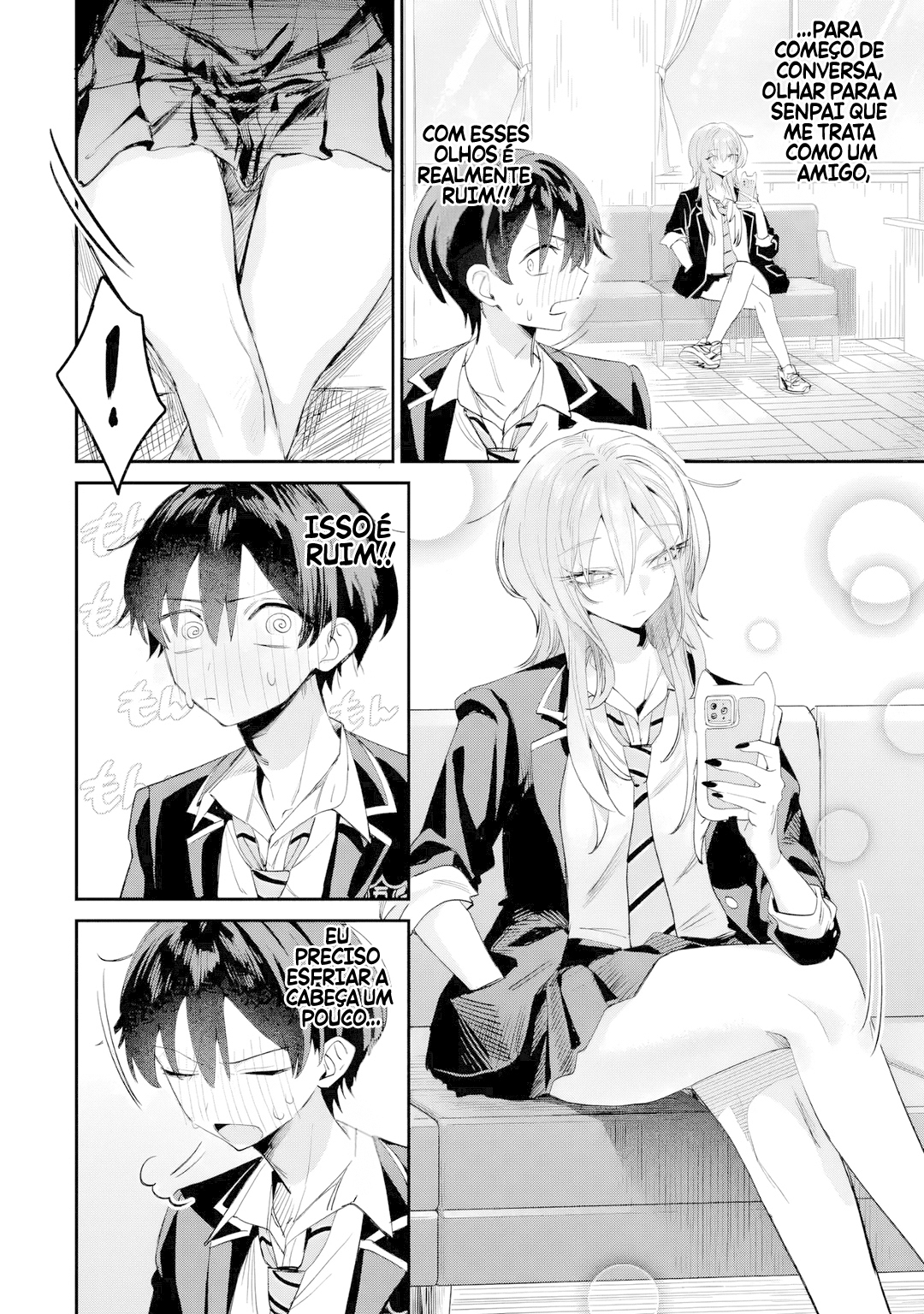 Read Haimiya Senpai is Scary But Cute PT Manga Online