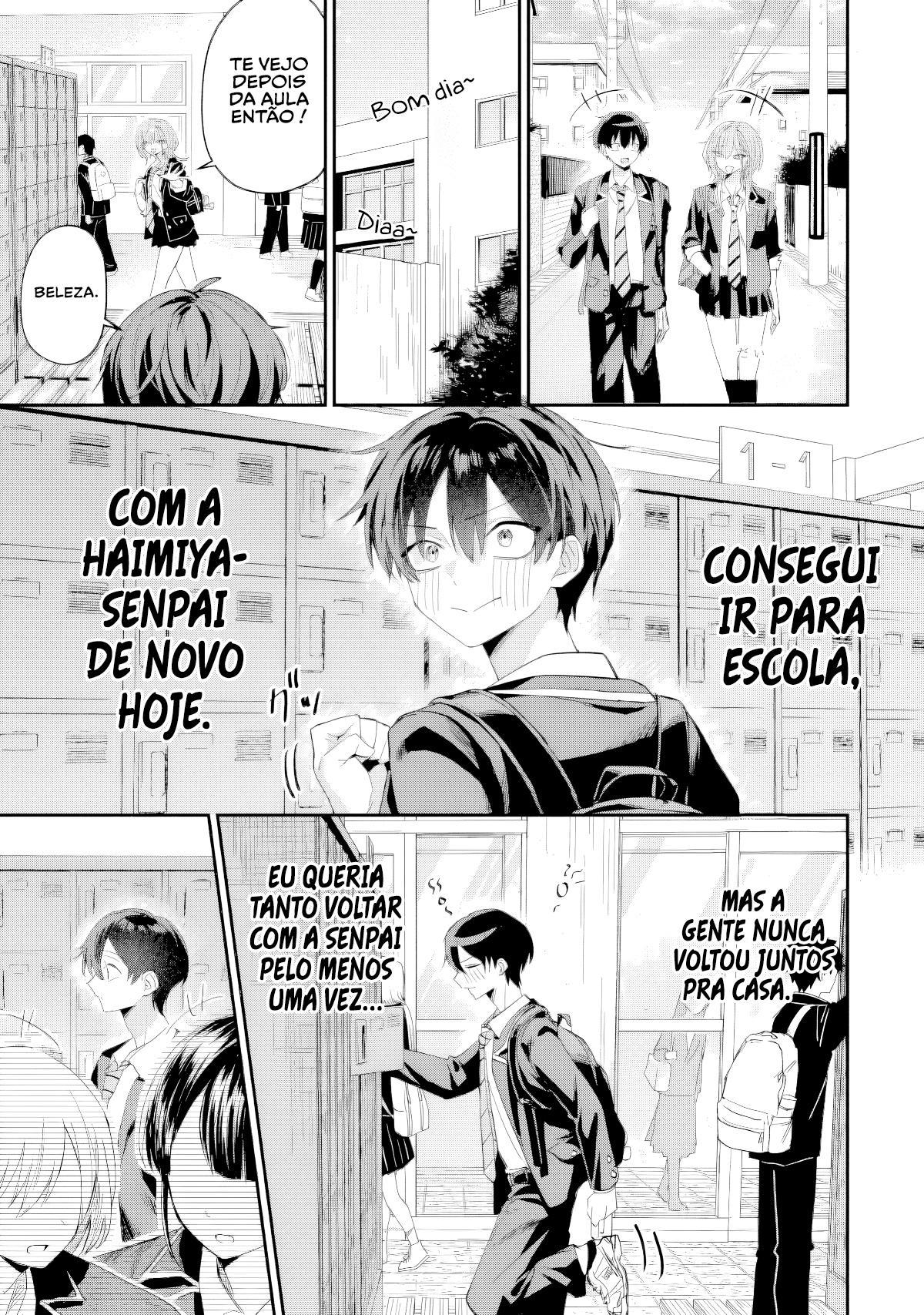 Read Haimiya Senpai is Scary But Cute PT Manga Online