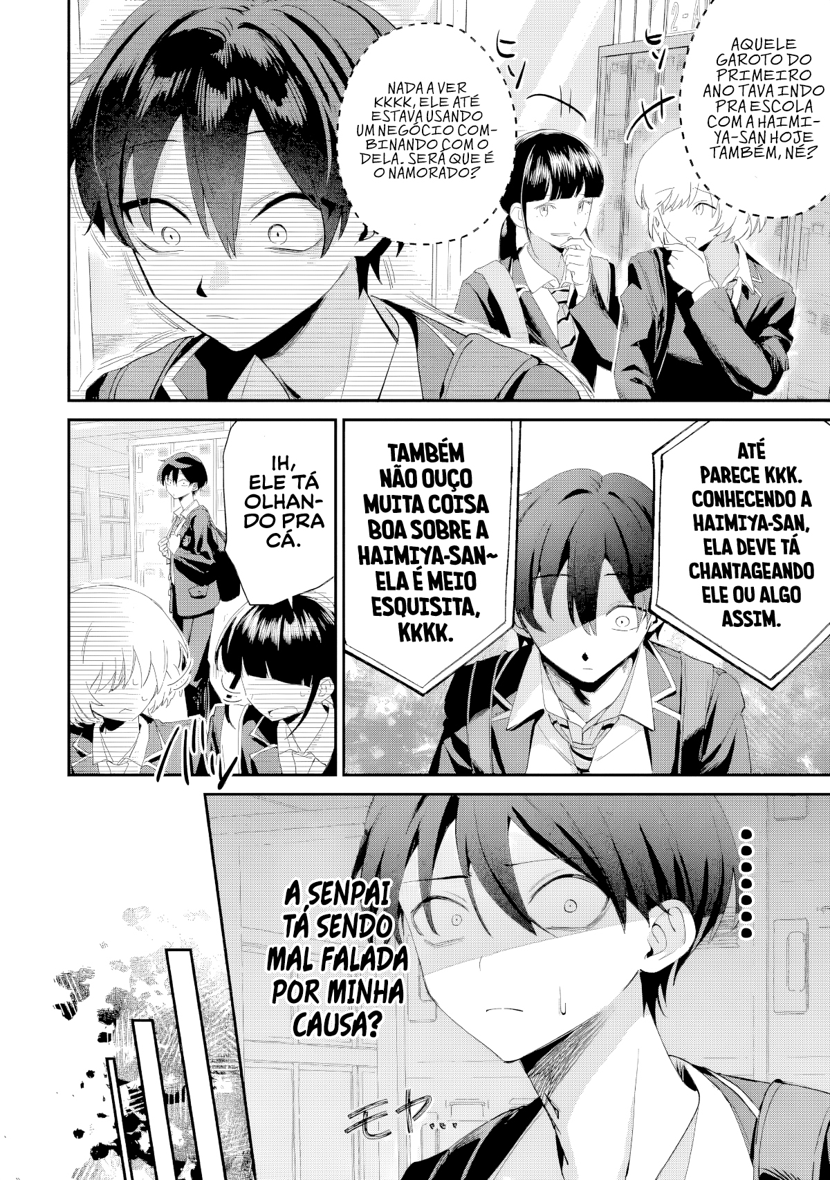 Read Haimiya Senpai is Scary But Cute PT Manga Online