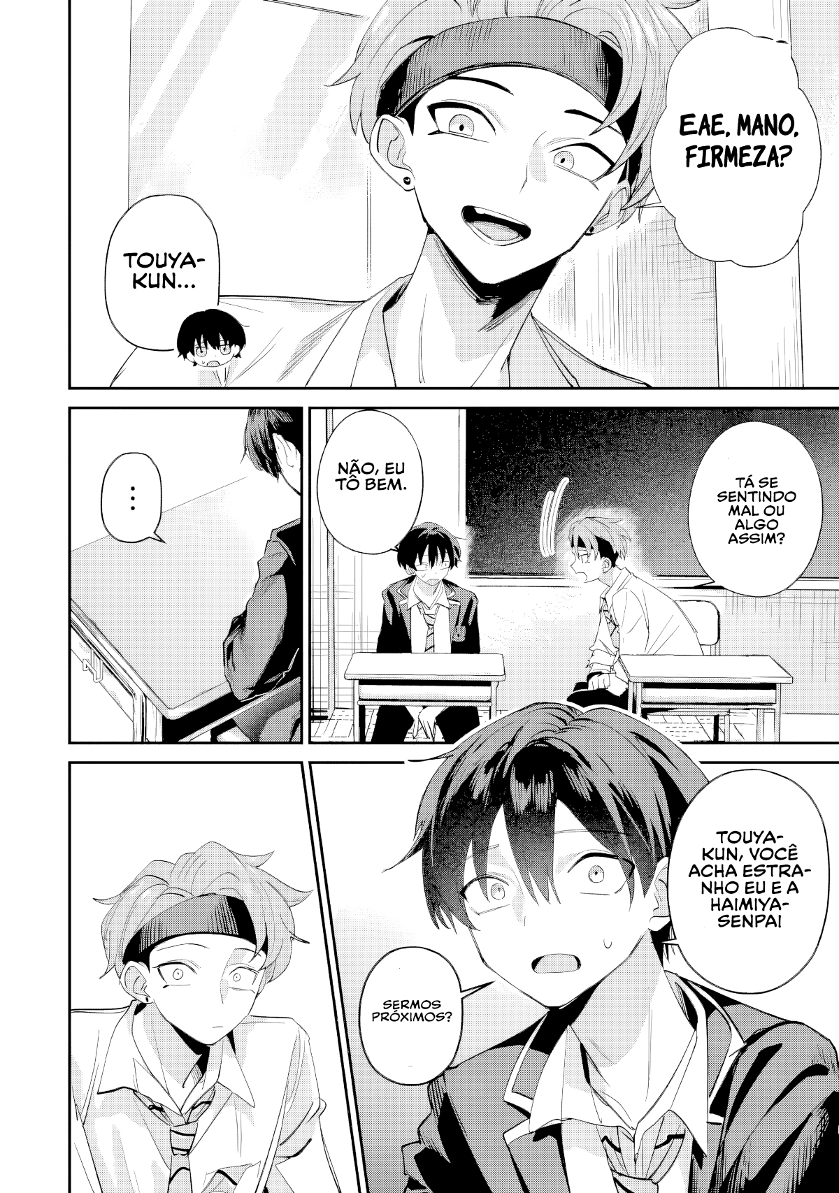 Read Haimiya Senpai is Scary But Cute PT Manga Online