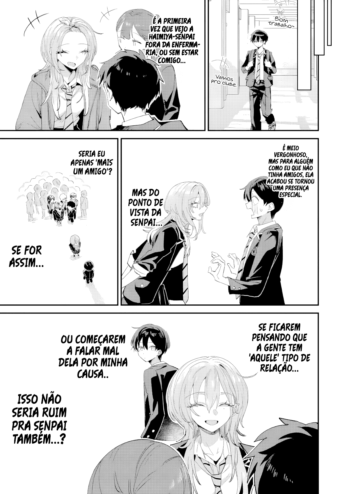 Read Haimiya Senpai is Scary But Cute PT Manga Online