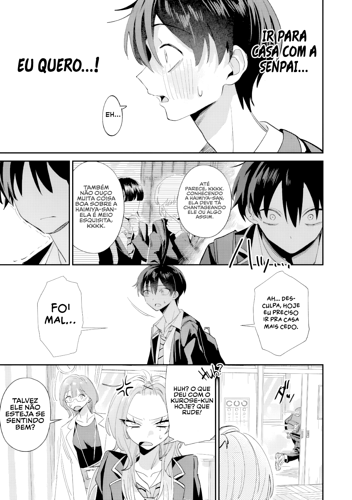 Read Haimiya Senpai is Scary But Cute PT Manga Online