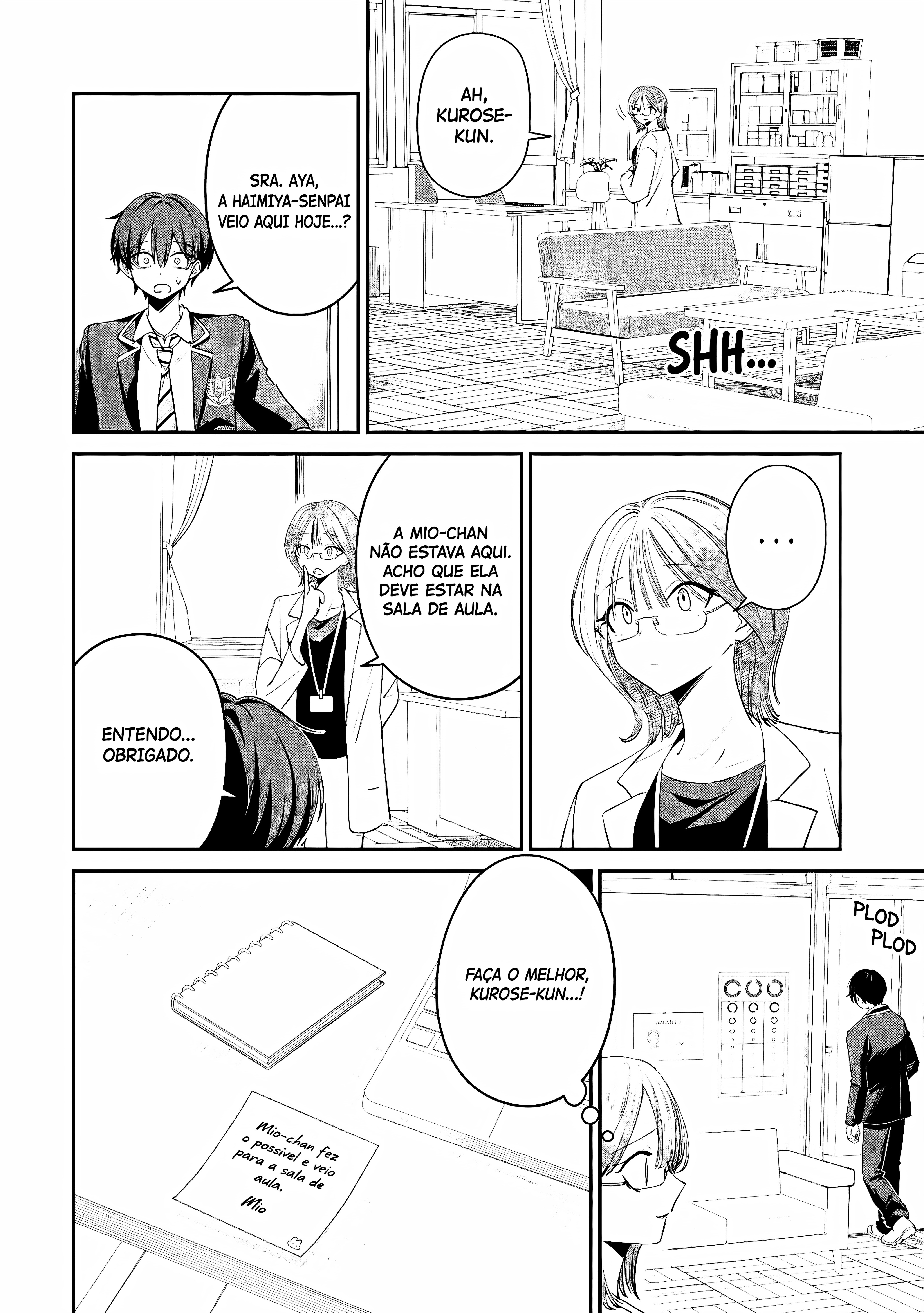 Read Haimiya Senpai is Scary But Cute PT Manga Online