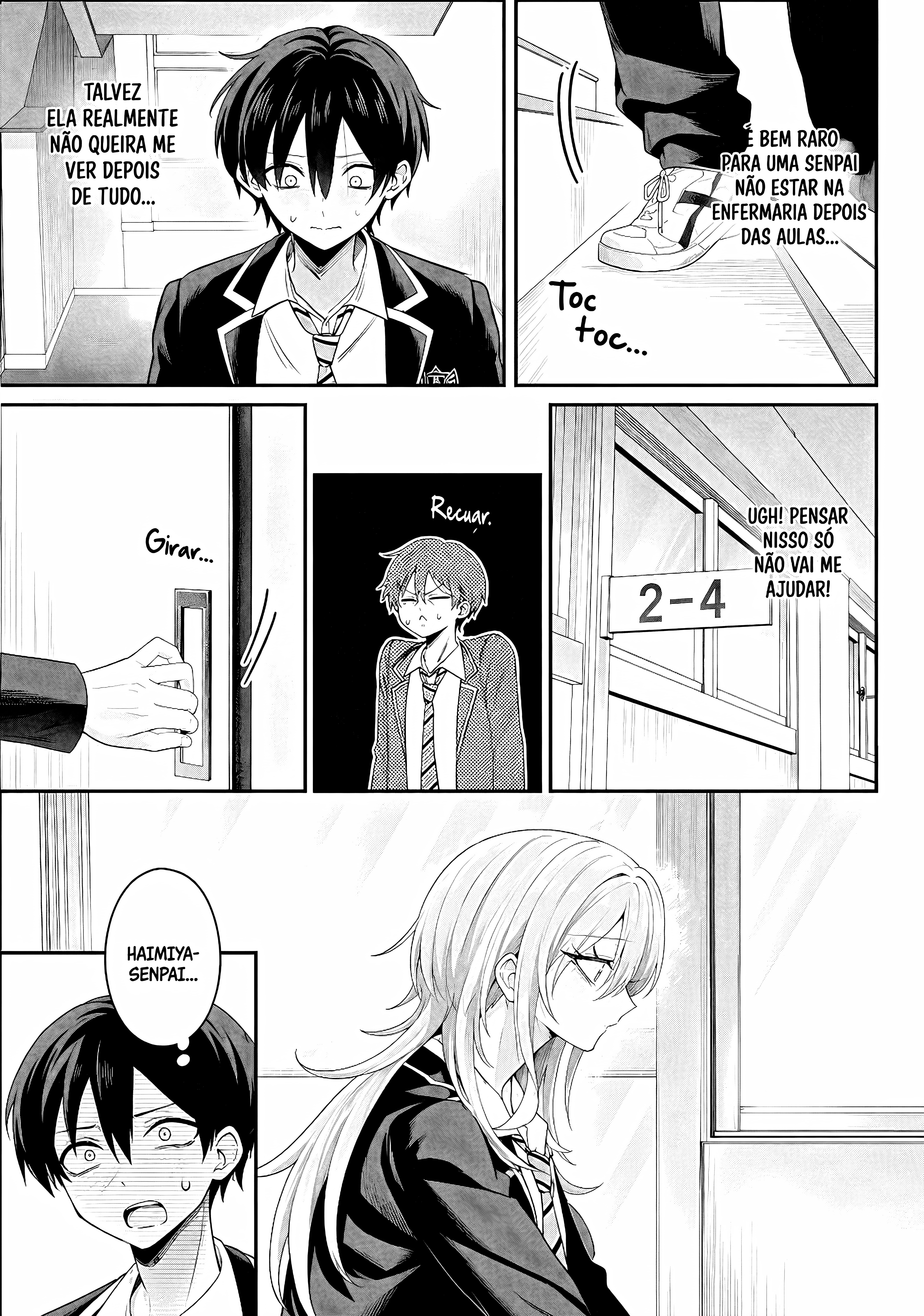 Read Haimiya Senpai is Scary But Cute PT Manga Online
