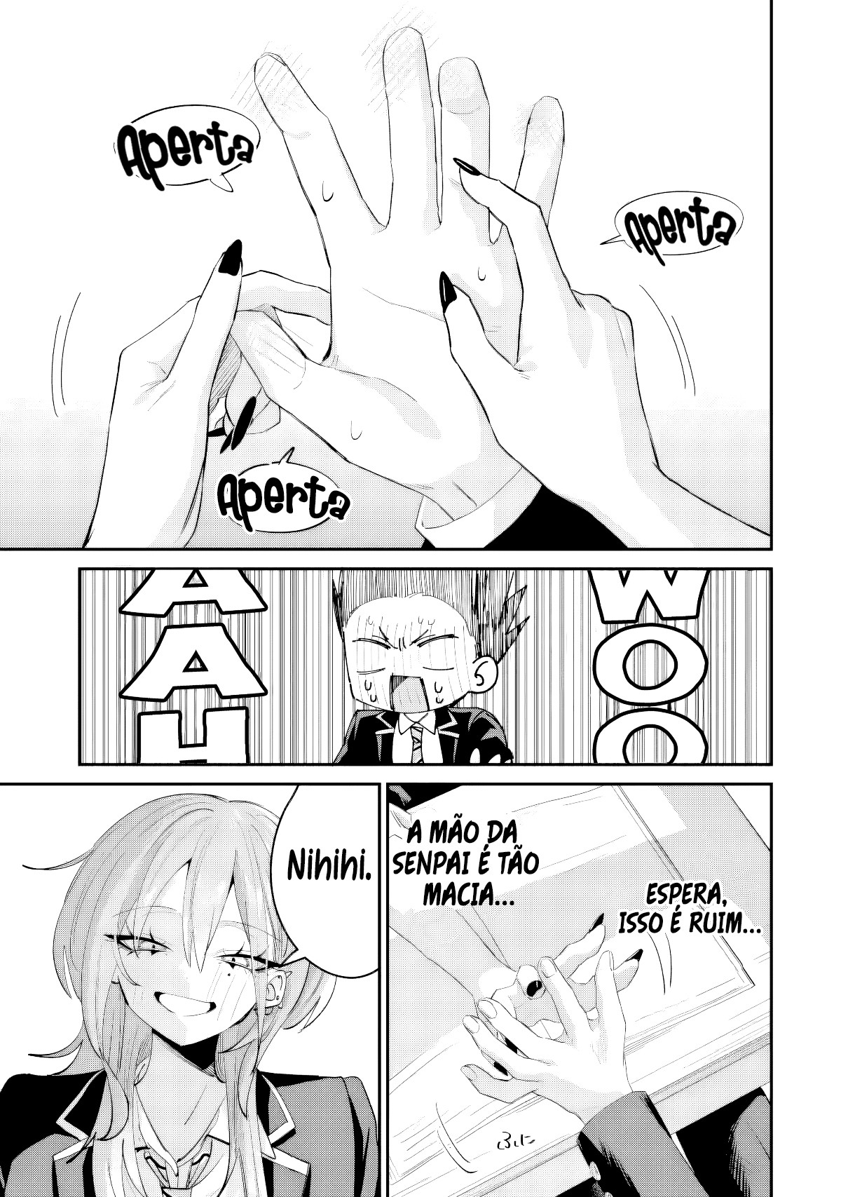 Read Haimiya Senpai is Scary But Cute PT Manga Online
