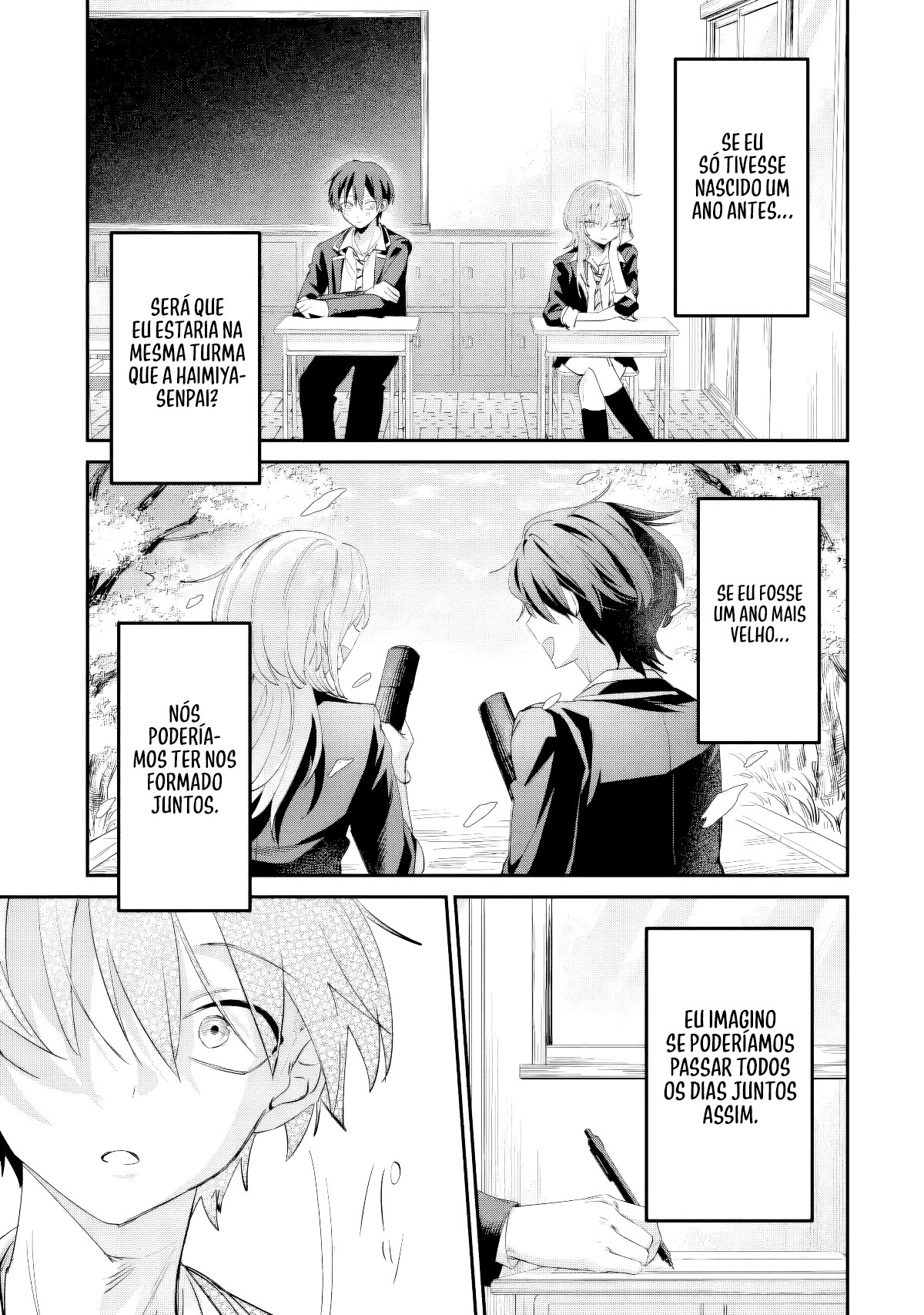 Read Haimiya Senpai is Scary But Cute PT Manga Online