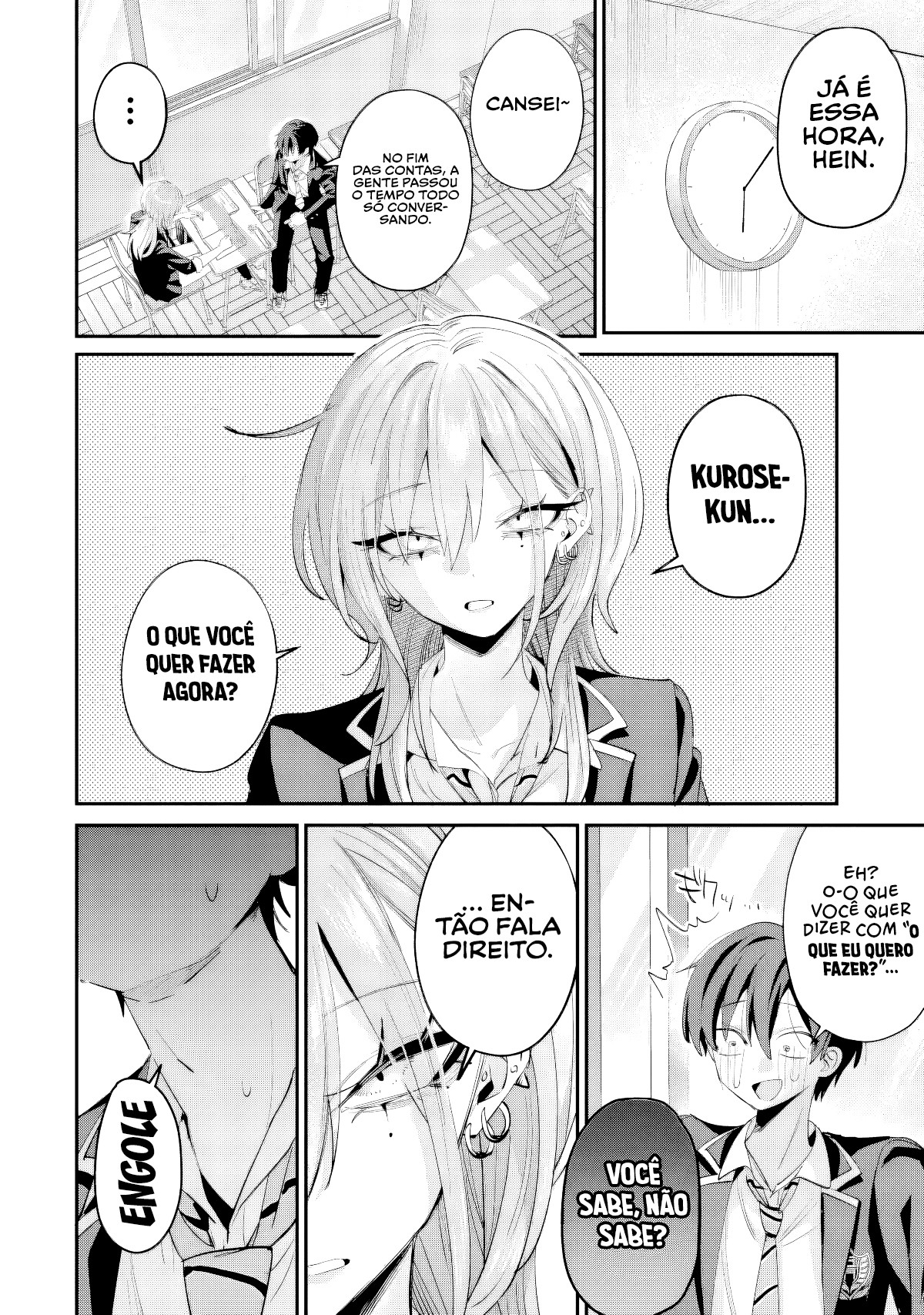 Read Haimiya Senpai is Scary But Cute PT Manga Online