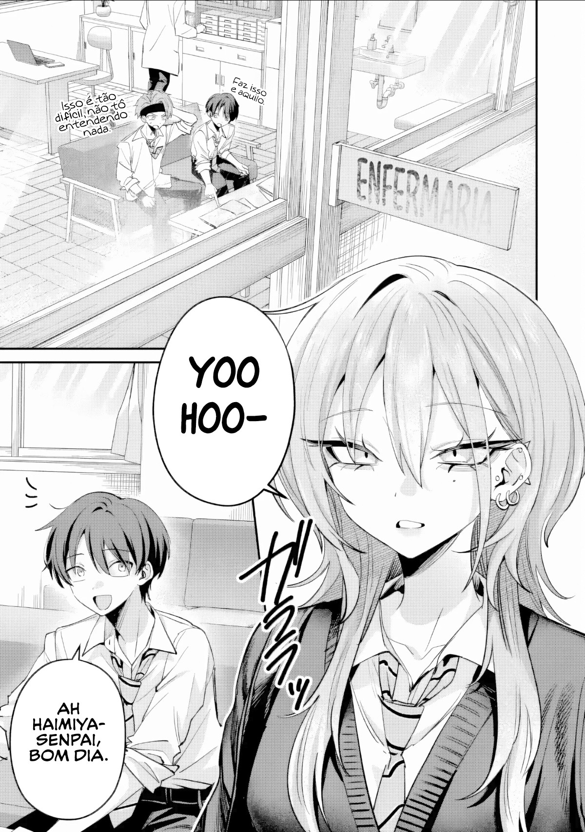 Read Haimiya Senpai is Scary But Cute PT Manga Online