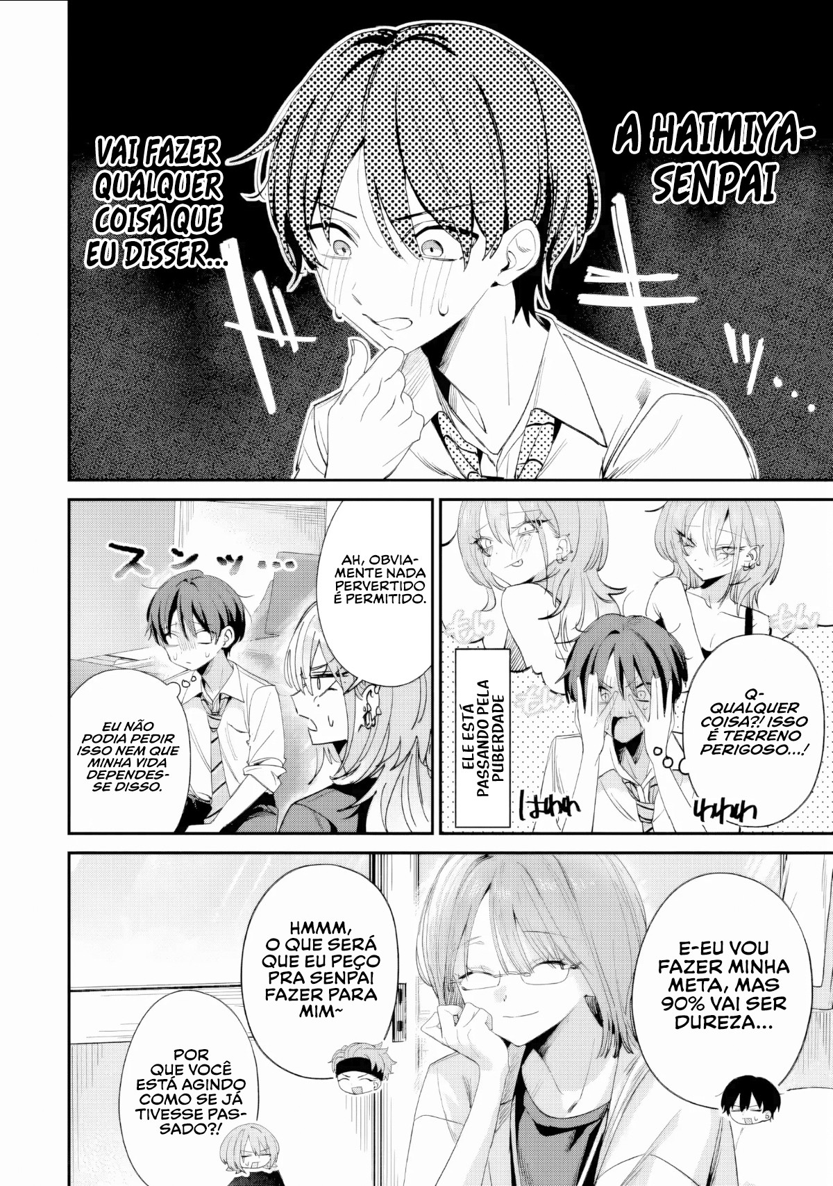 Read Haimiya Senpai is Scary But Cute PT Manga Online