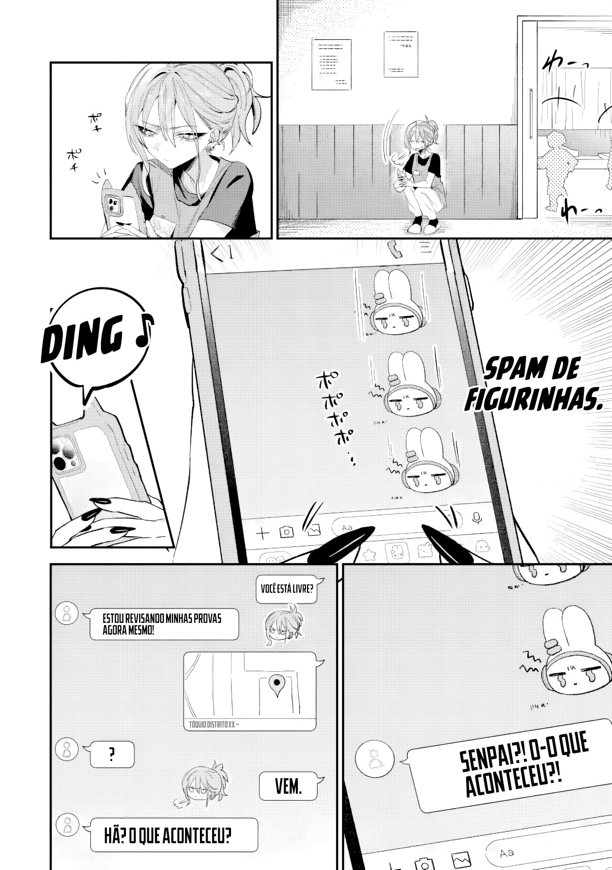 Read Haimiya Senpai is Scary But Cute PT Manga Online